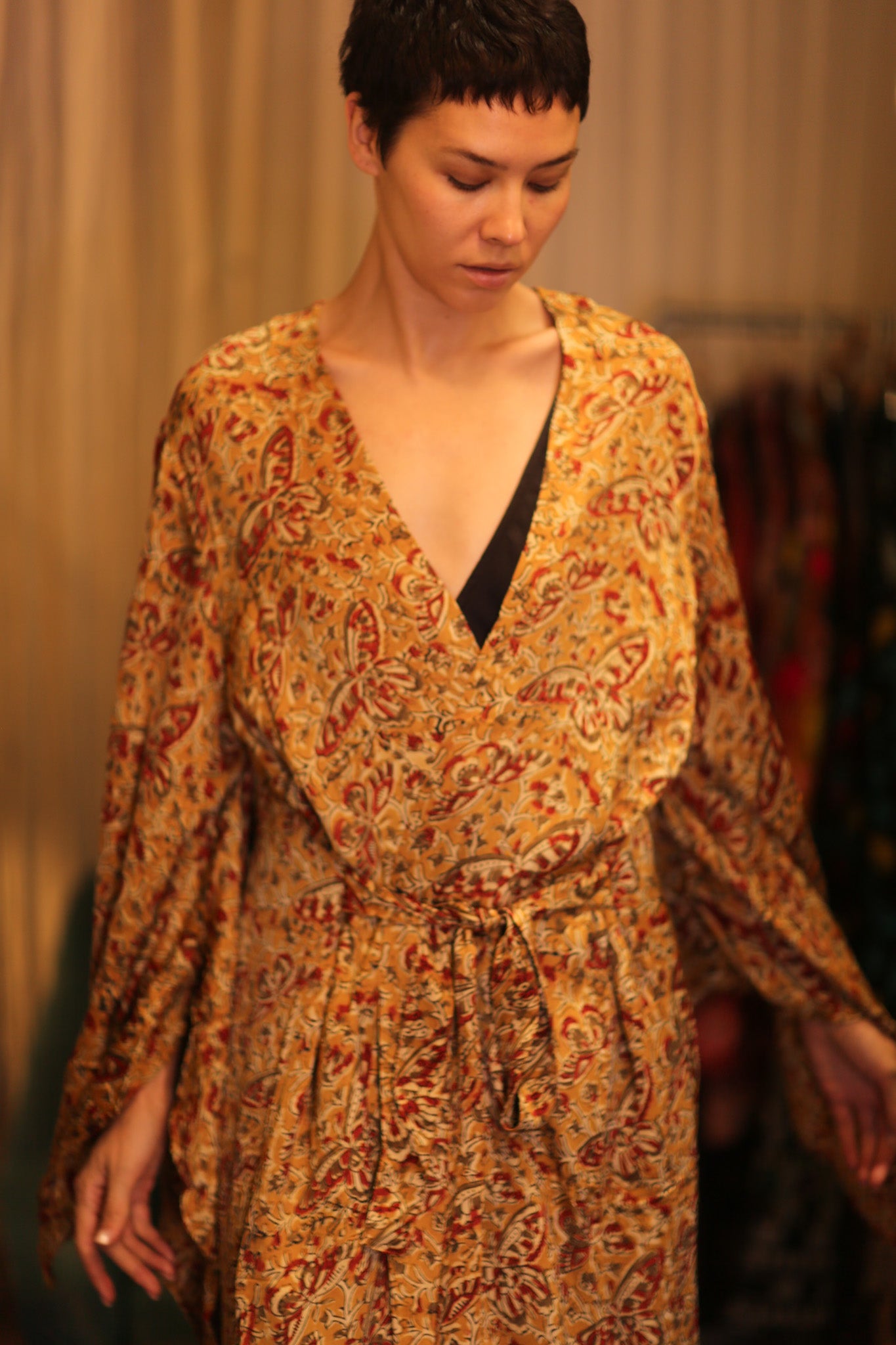 PINA SILK WING KIMONO ANNYTA