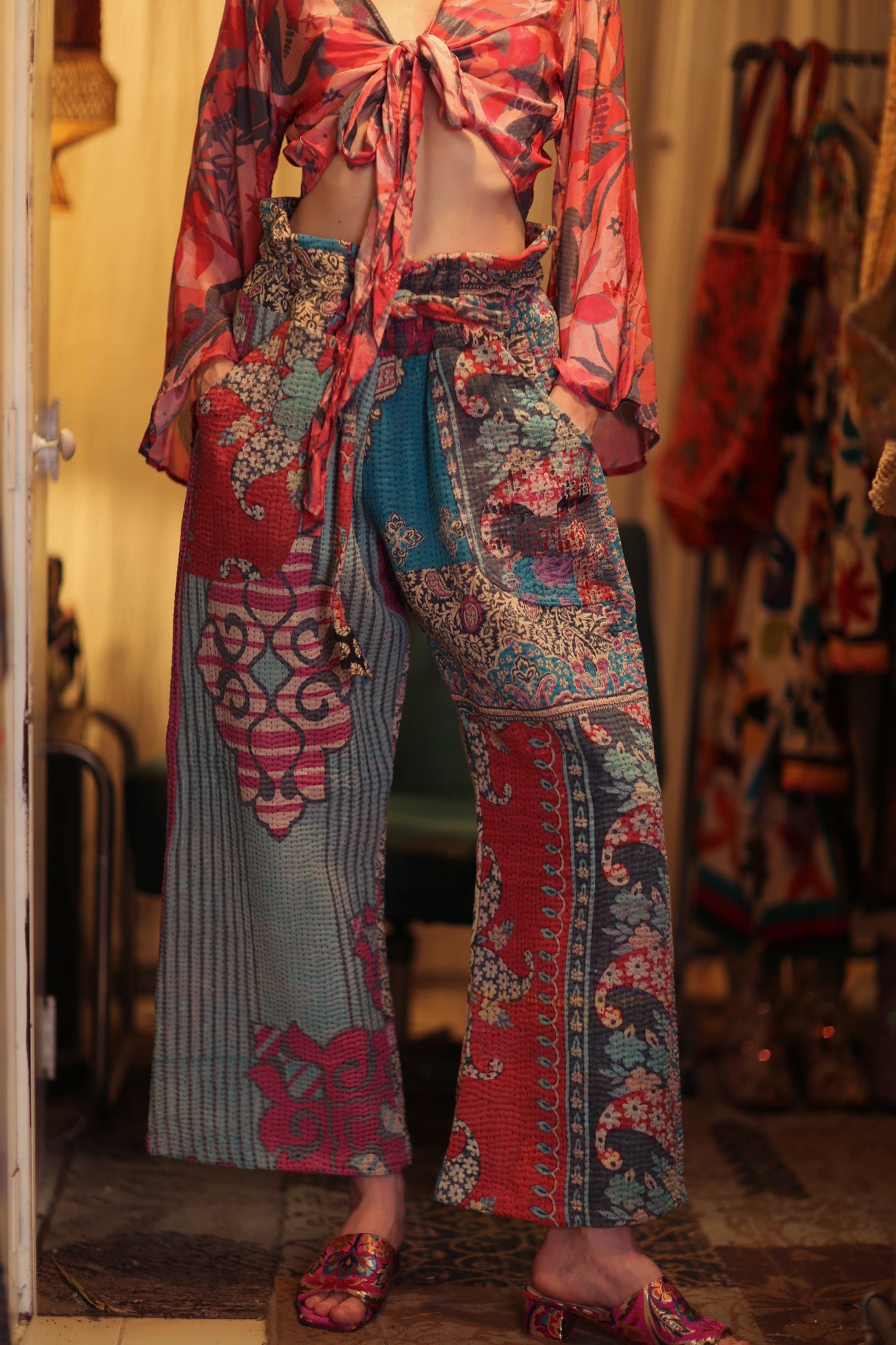 KANTHA PANTS LENA