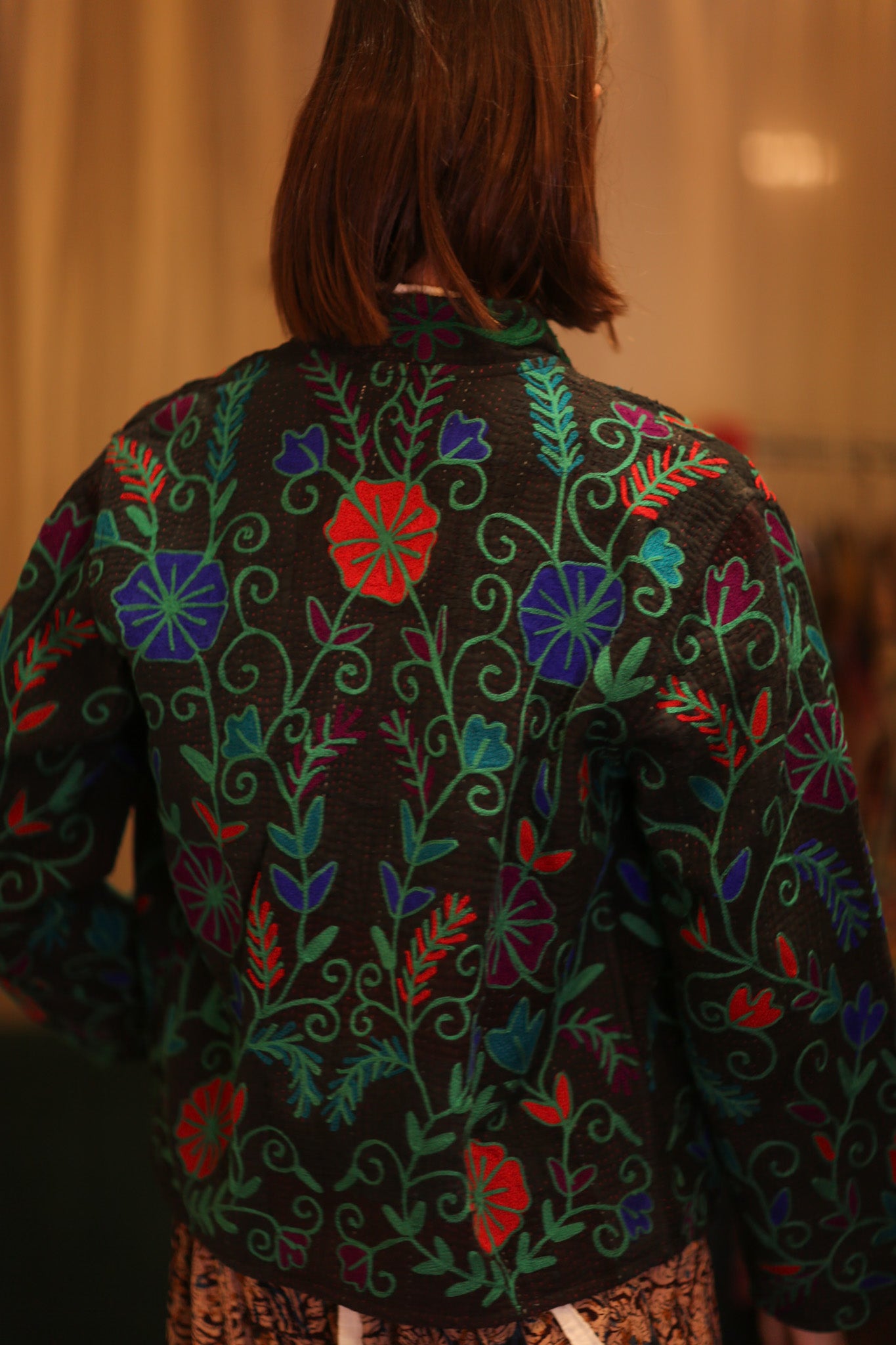 EMBROIDERED KANTHA JACKET INGRID PANKHET