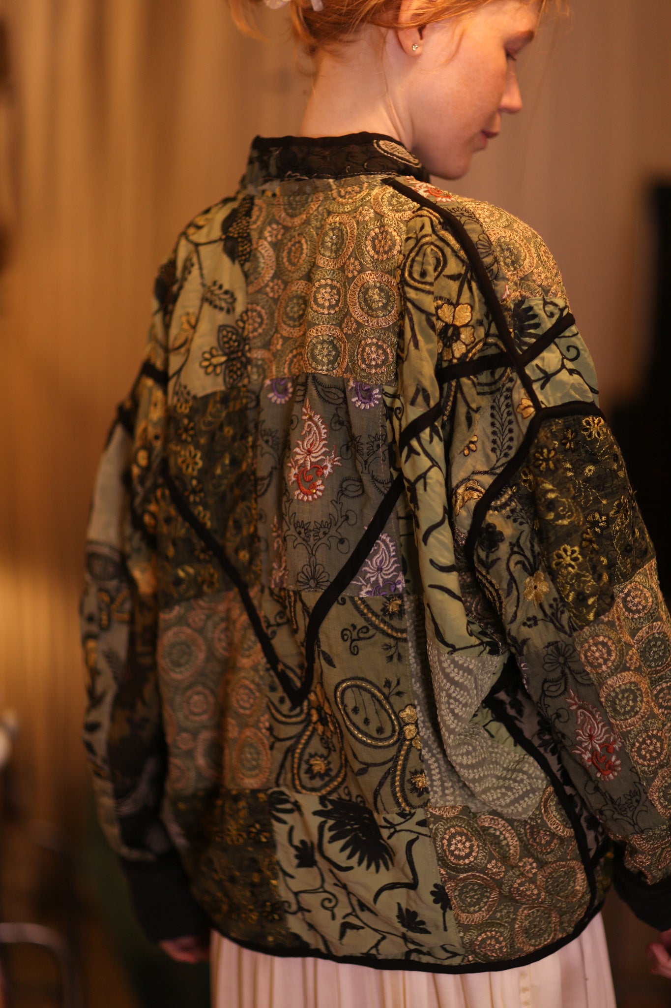 EMBROIDERED KANTHA JACKET HOBBITON