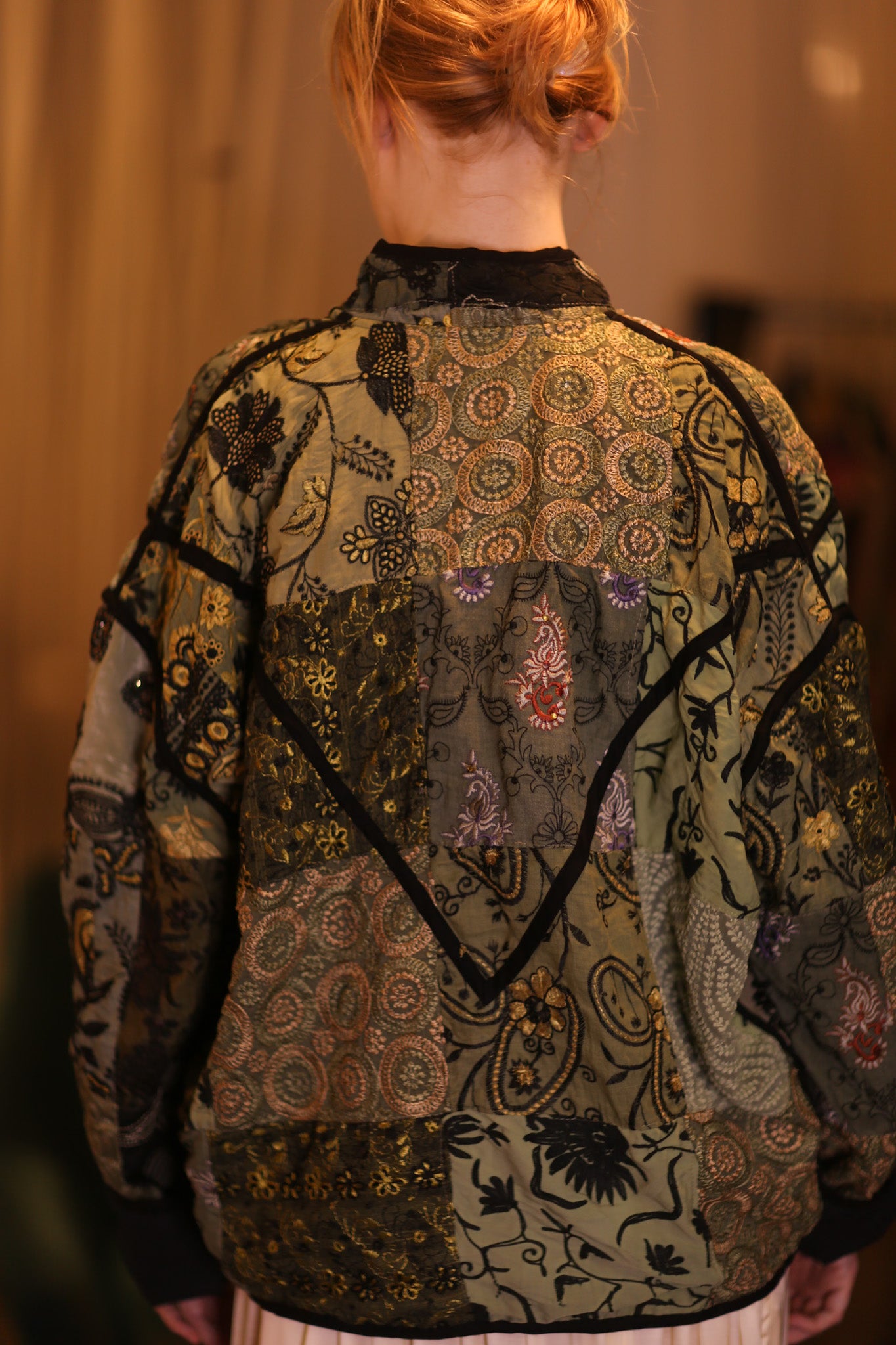 EMBROIDERED KANTHA JACKET HOBBITON