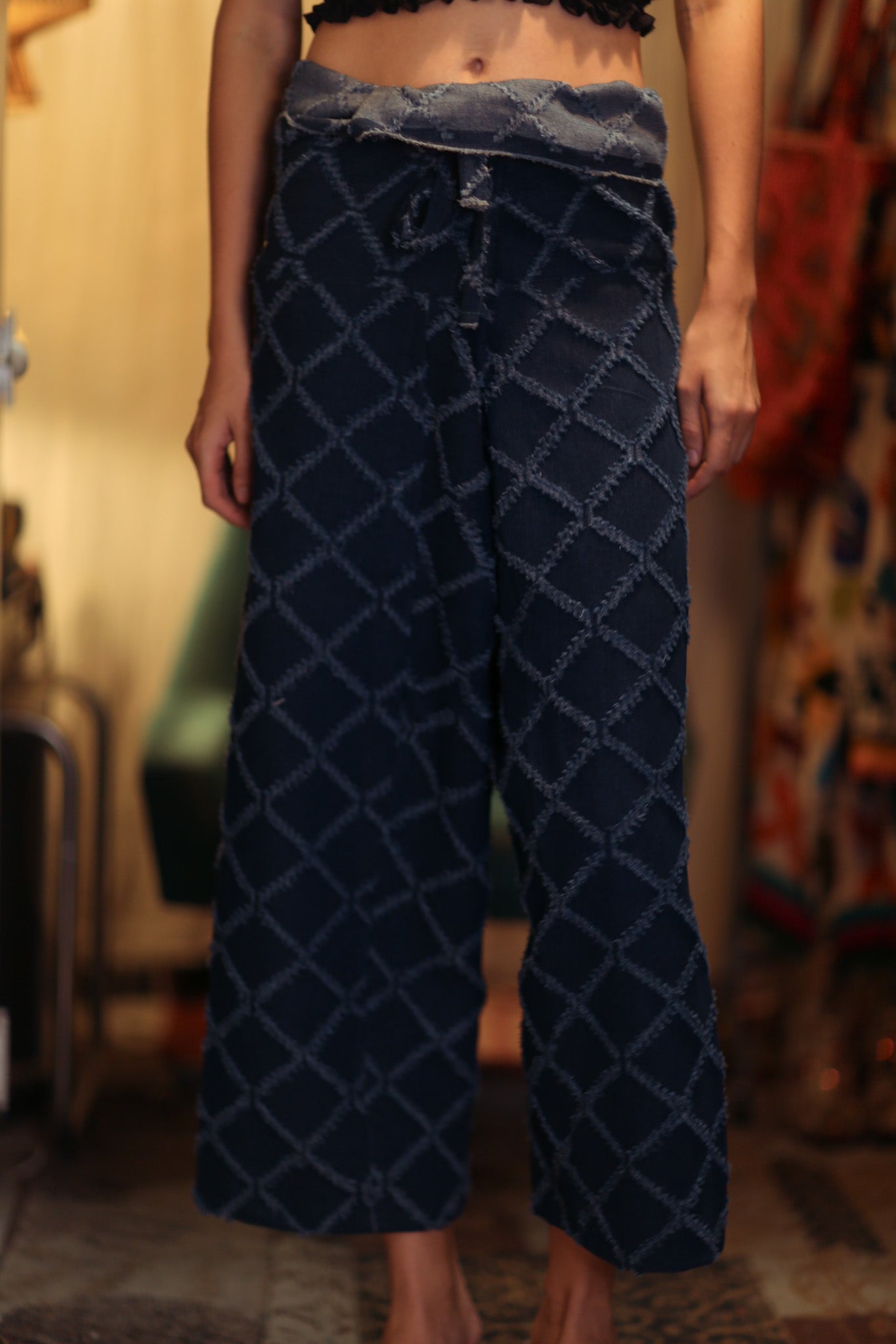 LI FISHERMAN TROUSERS FRINGED