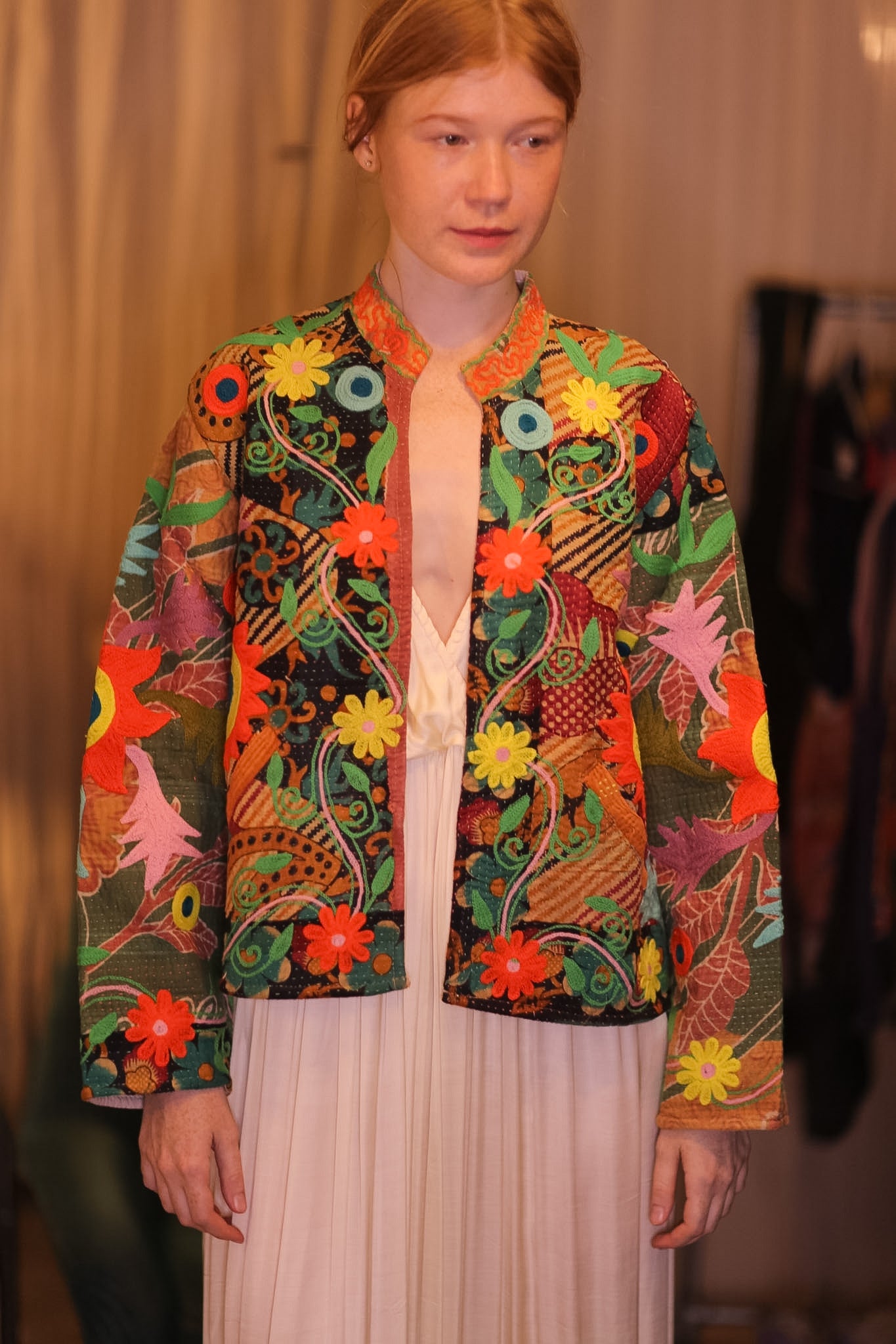 EMBROIDERED JACKET INGRID PANCHI