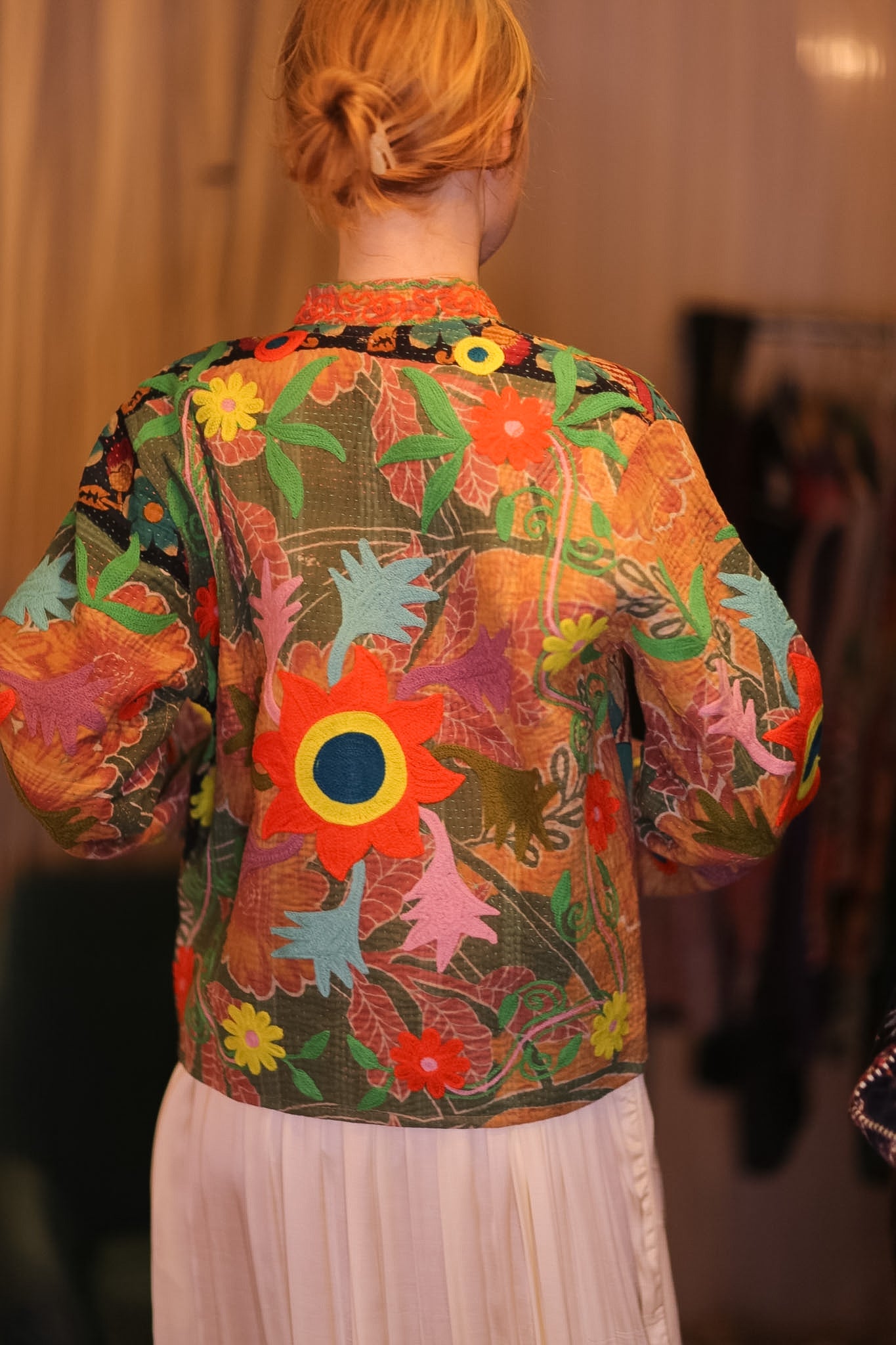 EMBROIDERED JACKET INGRID PANCHI