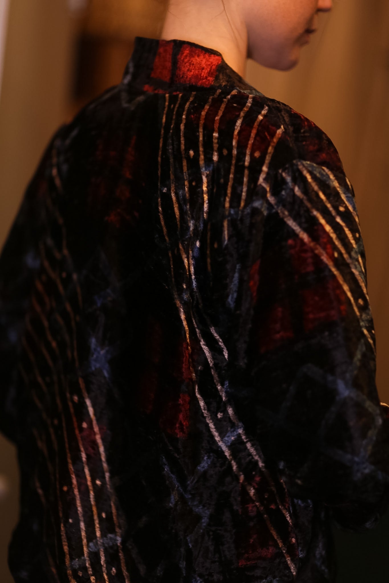 VELVET BOMBER JACKET NANKYO