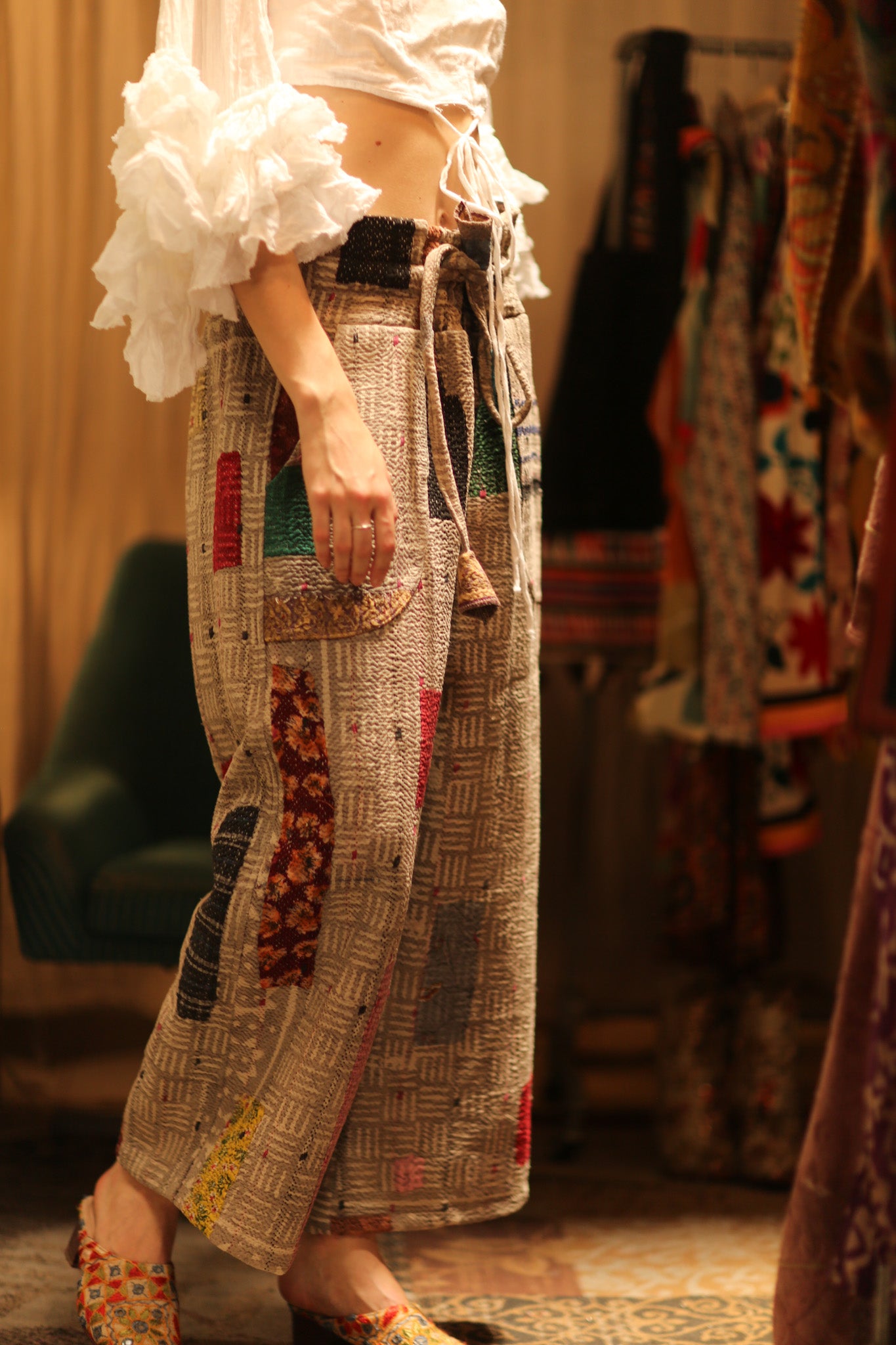 LENA KANTHA TROUSERS MONDRIAN
