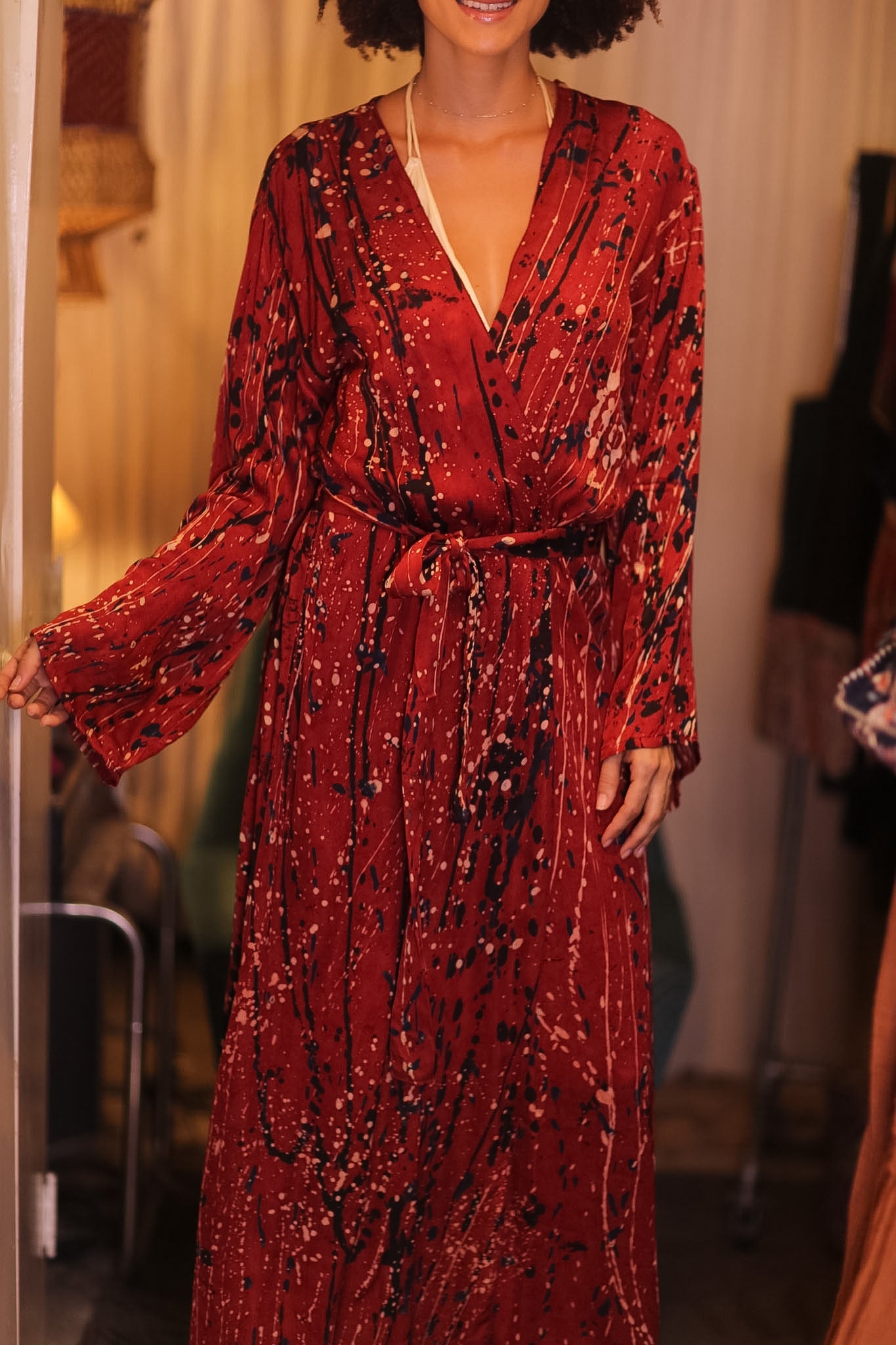 SILK KIMONO CONSTANCA JANE