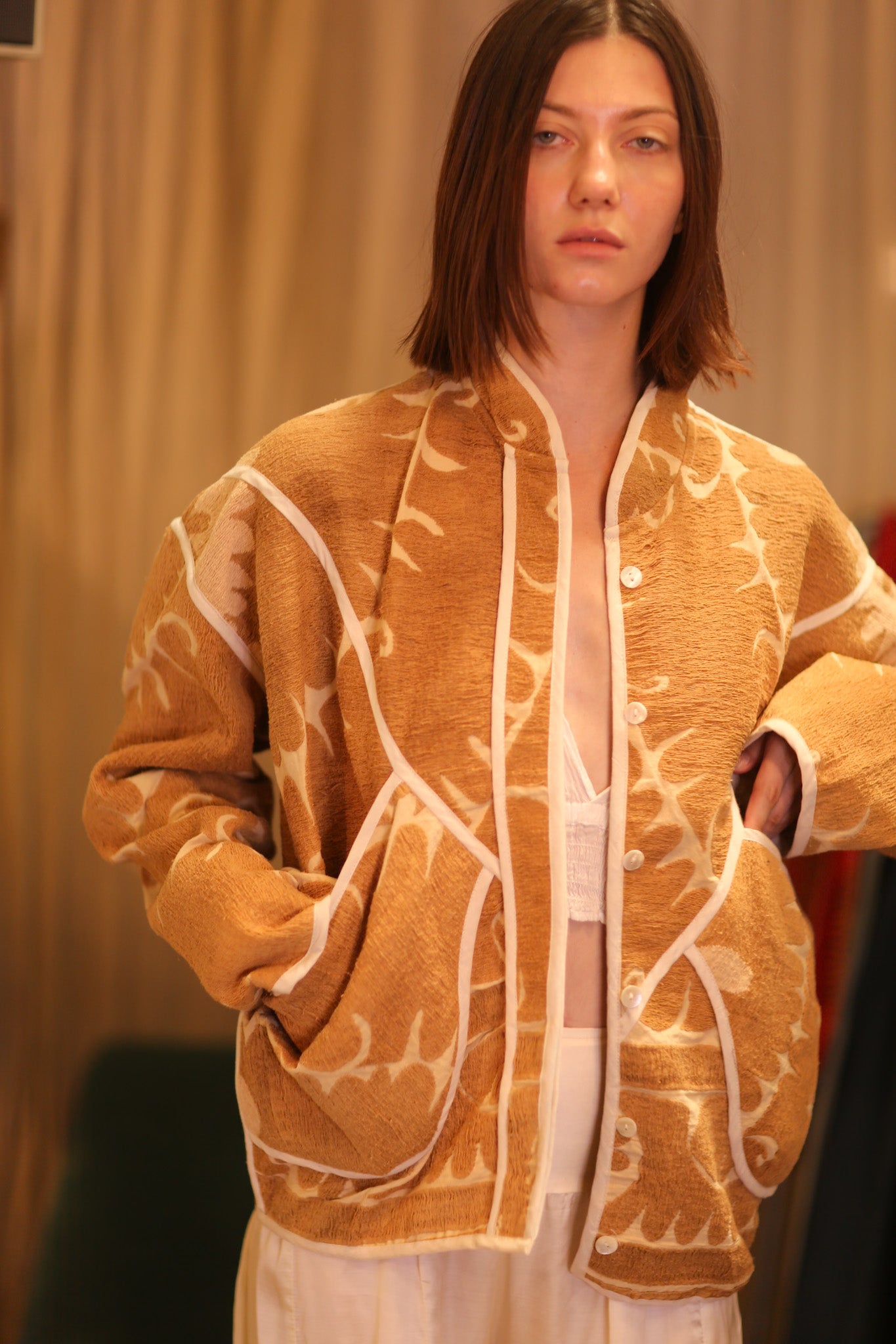 EMBROIDERED SUZANI JACKET LUCA