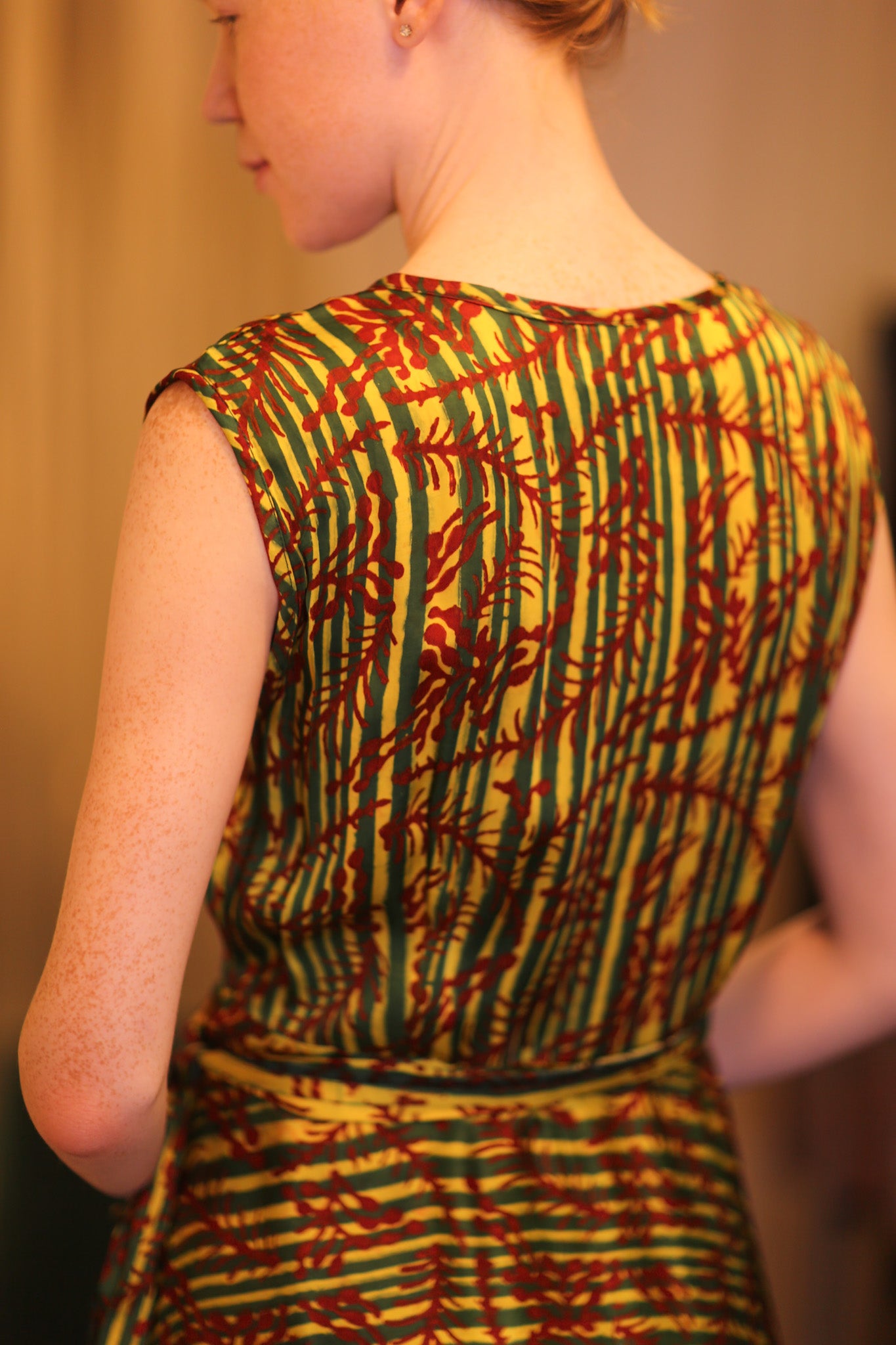 GABRIELE SILK DRESS BAMREST