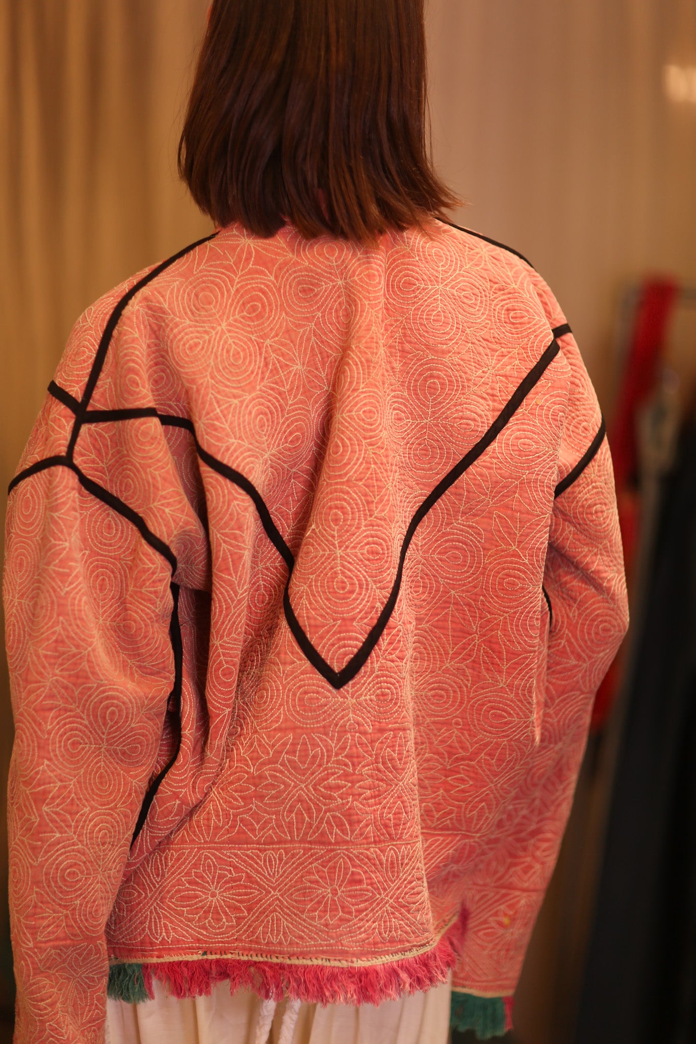 KANTHA JACKET MARMALADE