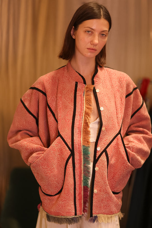 KANTHA JACKET MARMALADE