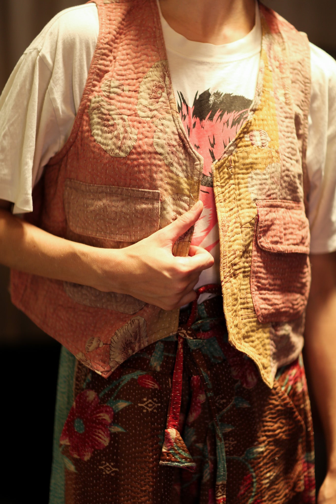 MARLENE KANTHA GILET CHAMOMILE