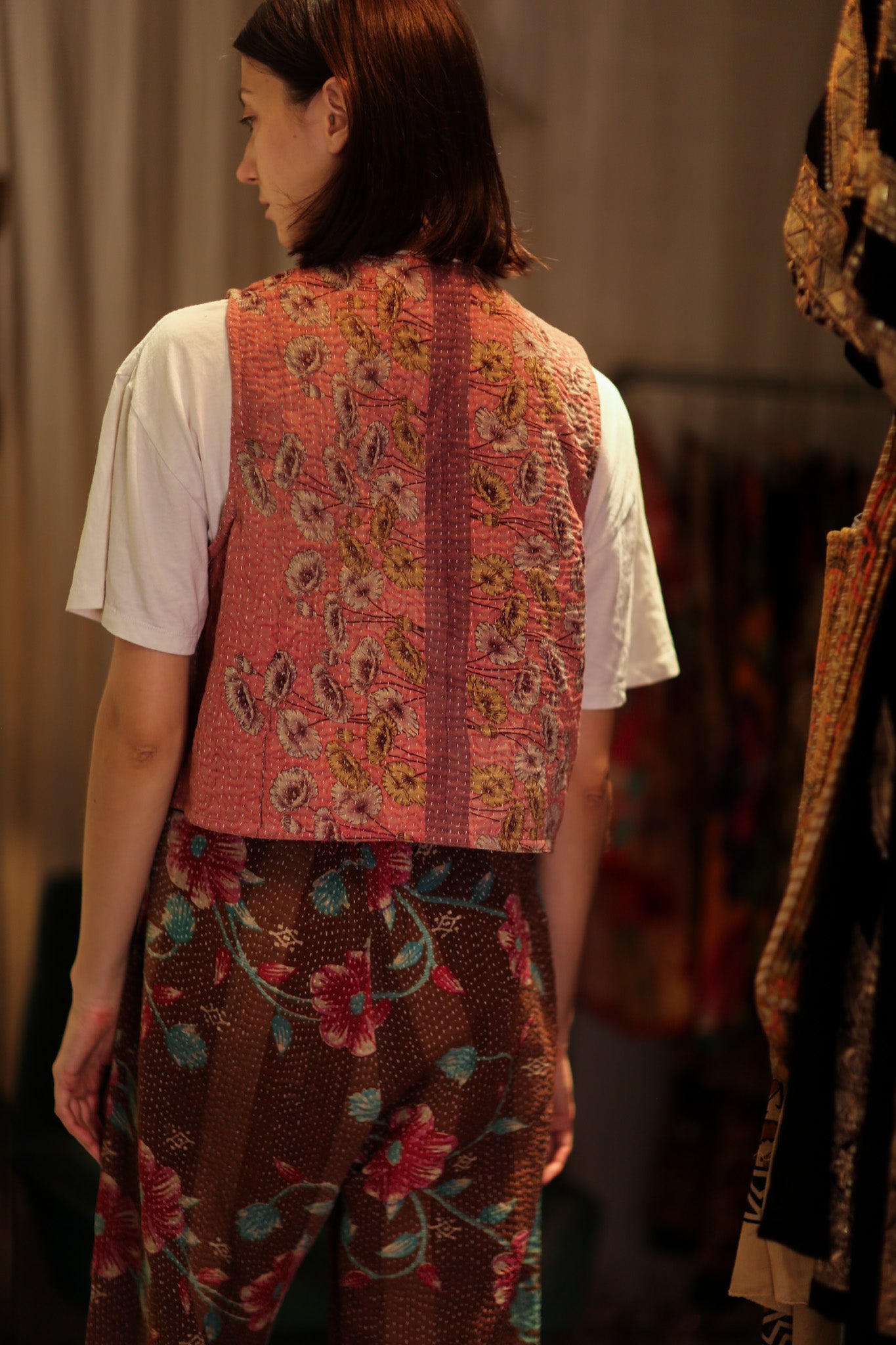 MARLENE KANTHA GILET CHAMOMILE