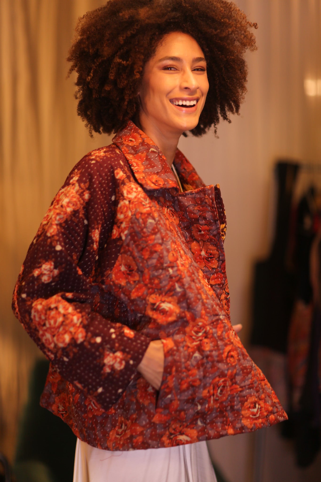 PATTERN KANTHA JACKET SPRING