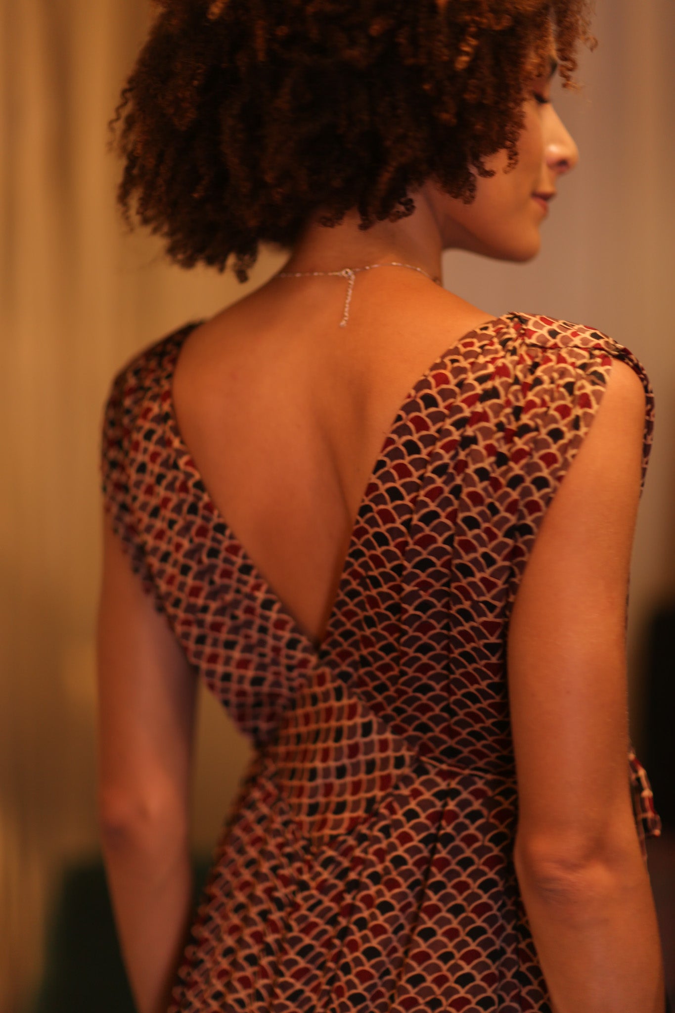 VICTORIA SILK AIRA DRESS