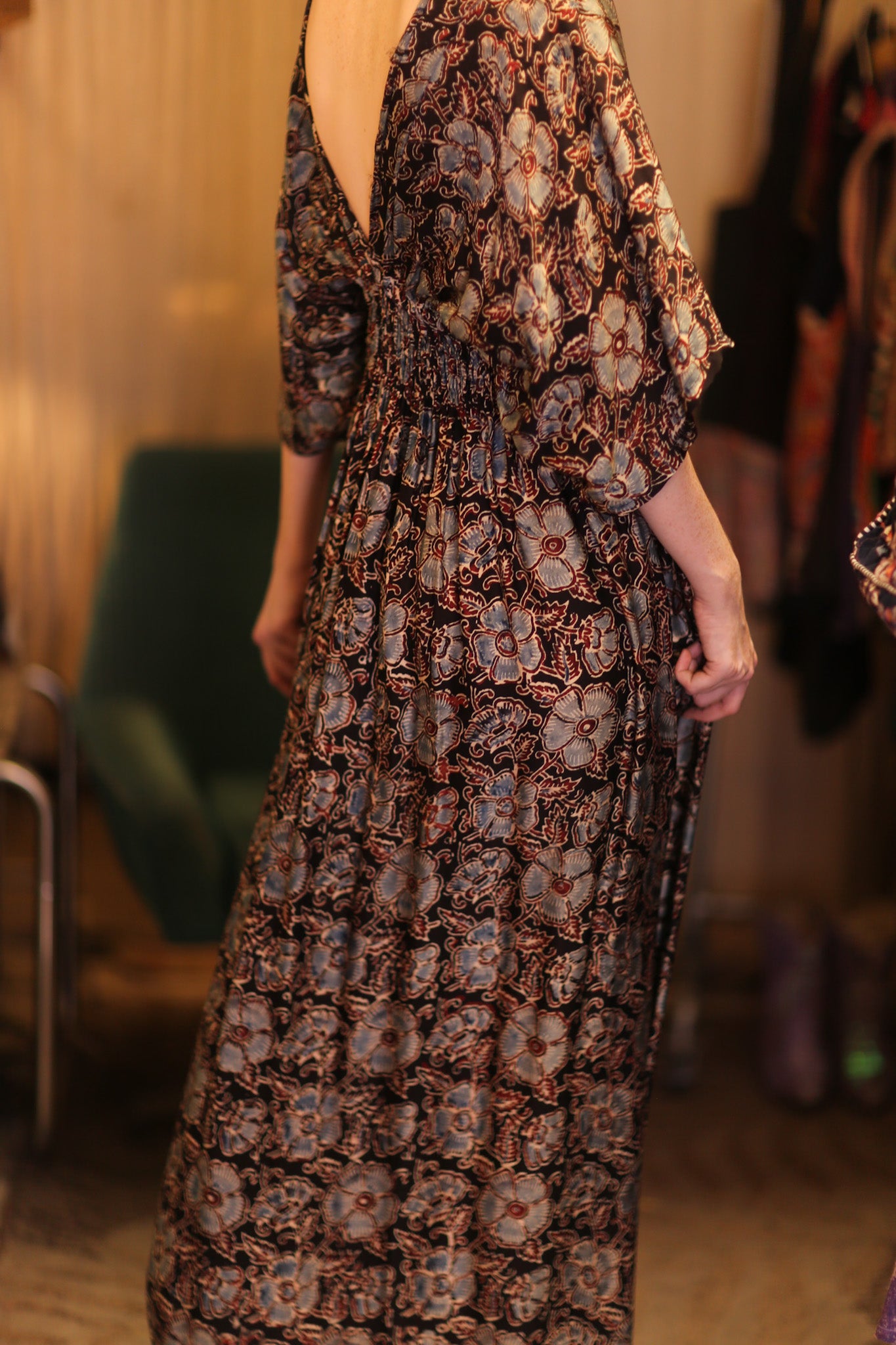 ZURI SILK DRESS DAISYIS