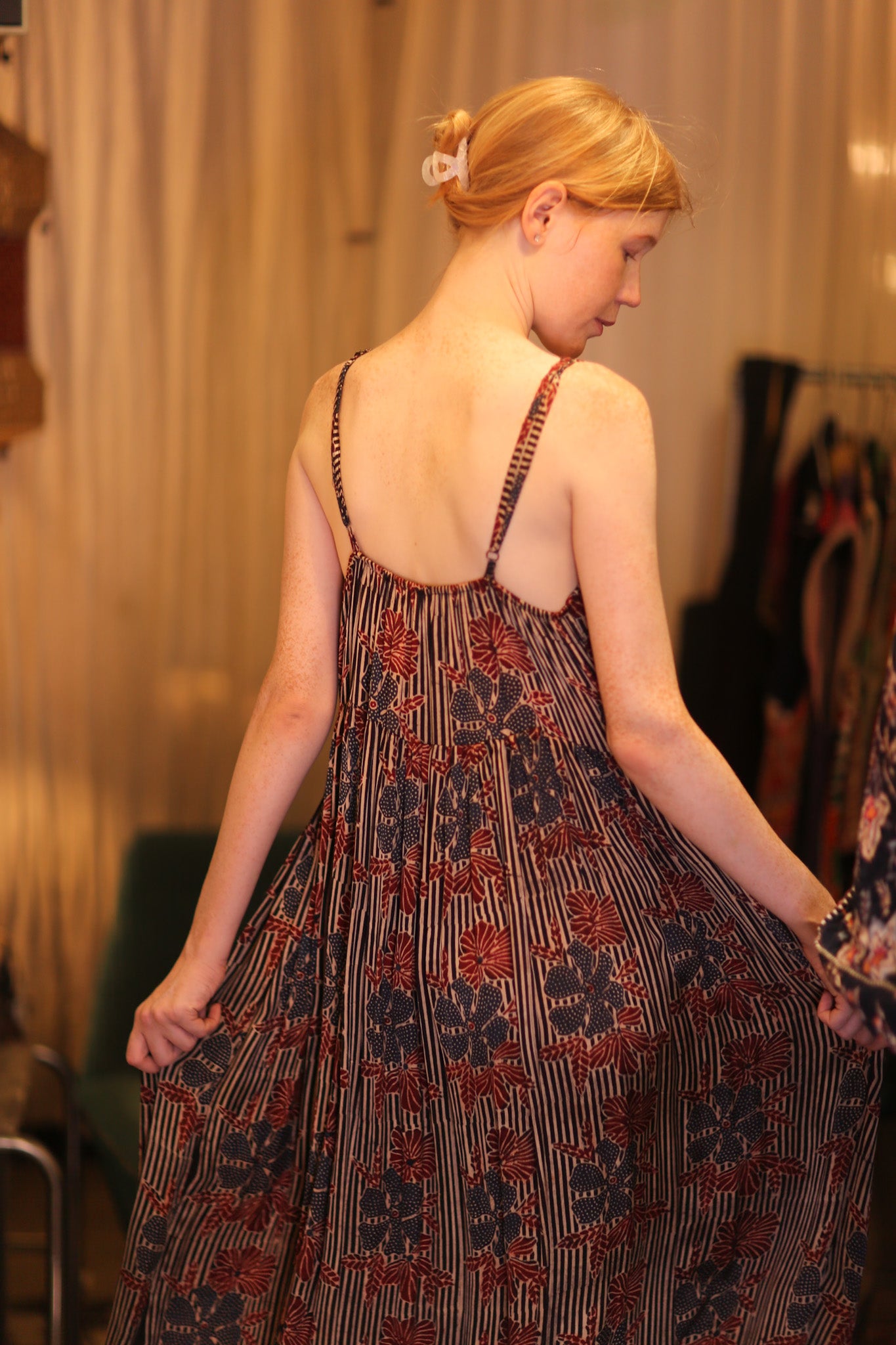 SILK DRESS LILY MEIMEI