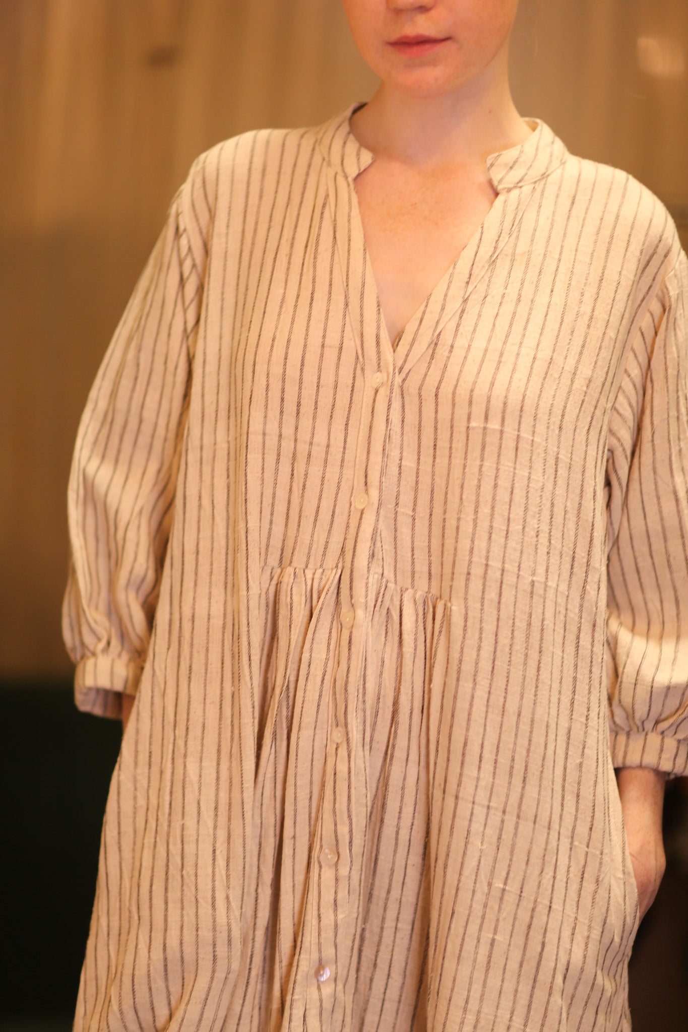 HANDWOVEN COTTON DRESS SUSIE ASHA