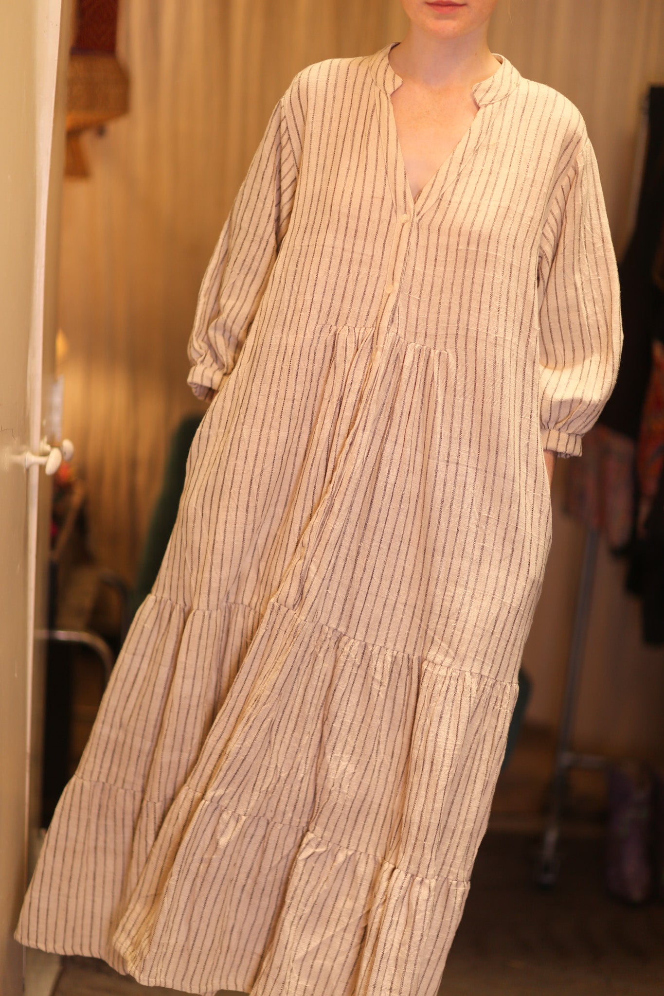 HANDWOVEN COTTON DRESS SUSIE ASHA