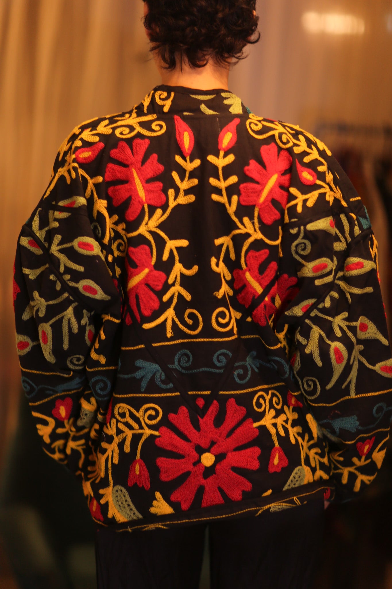 EMBROIDERED ZUSANI JACKET THITKWA