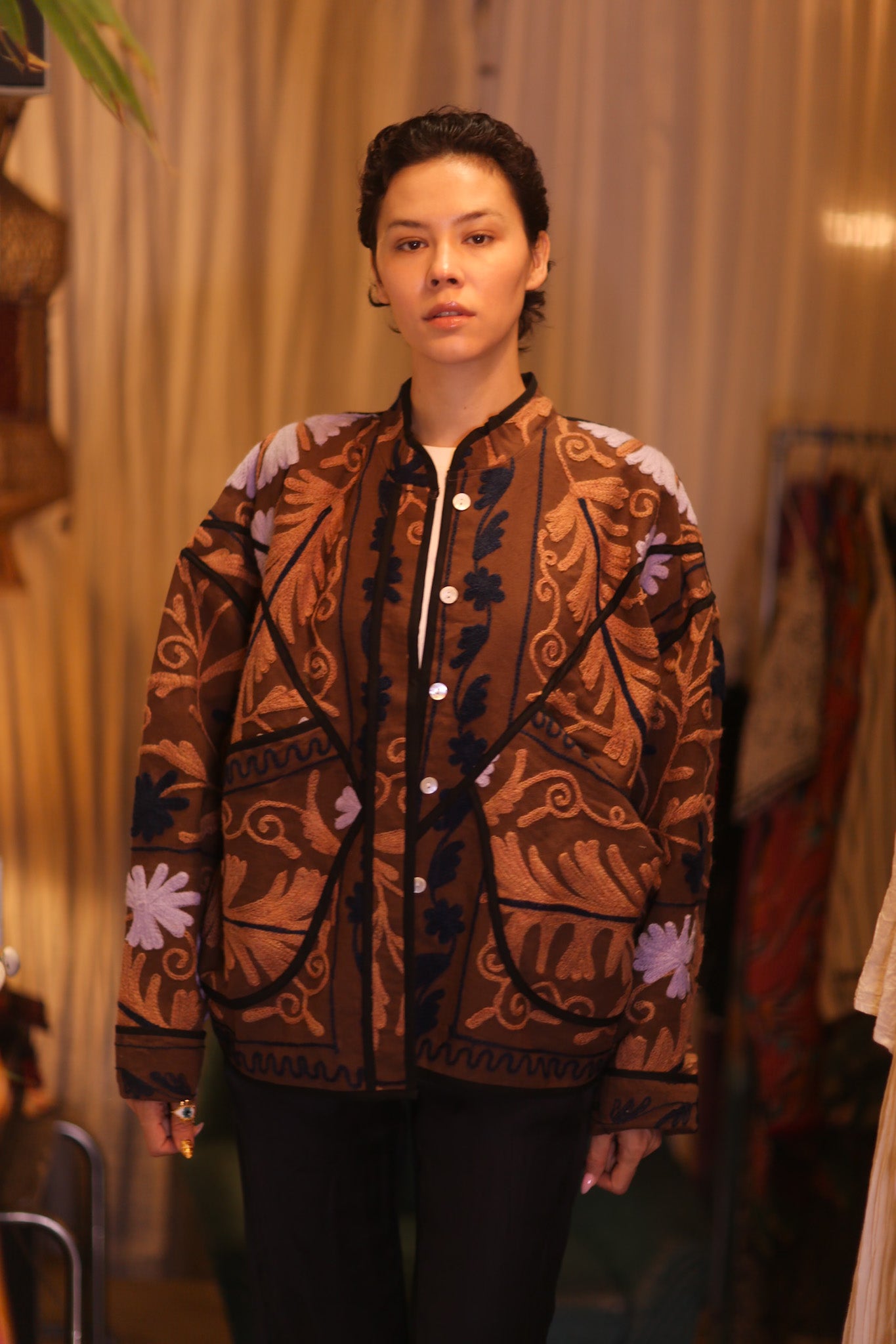 EMBROIDERED SUZANI JACKET MICHAL
