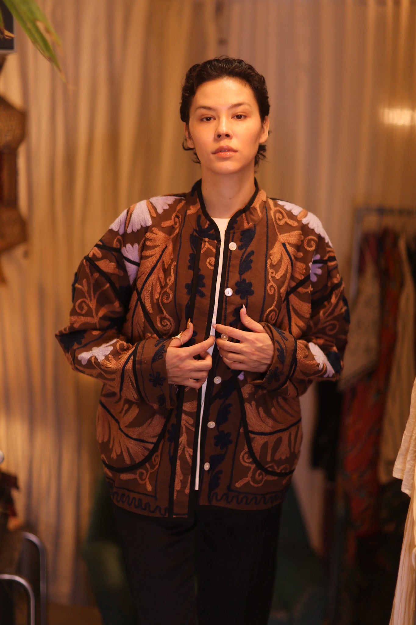 EMBROIDERED SUZANI JACKET MICHAL