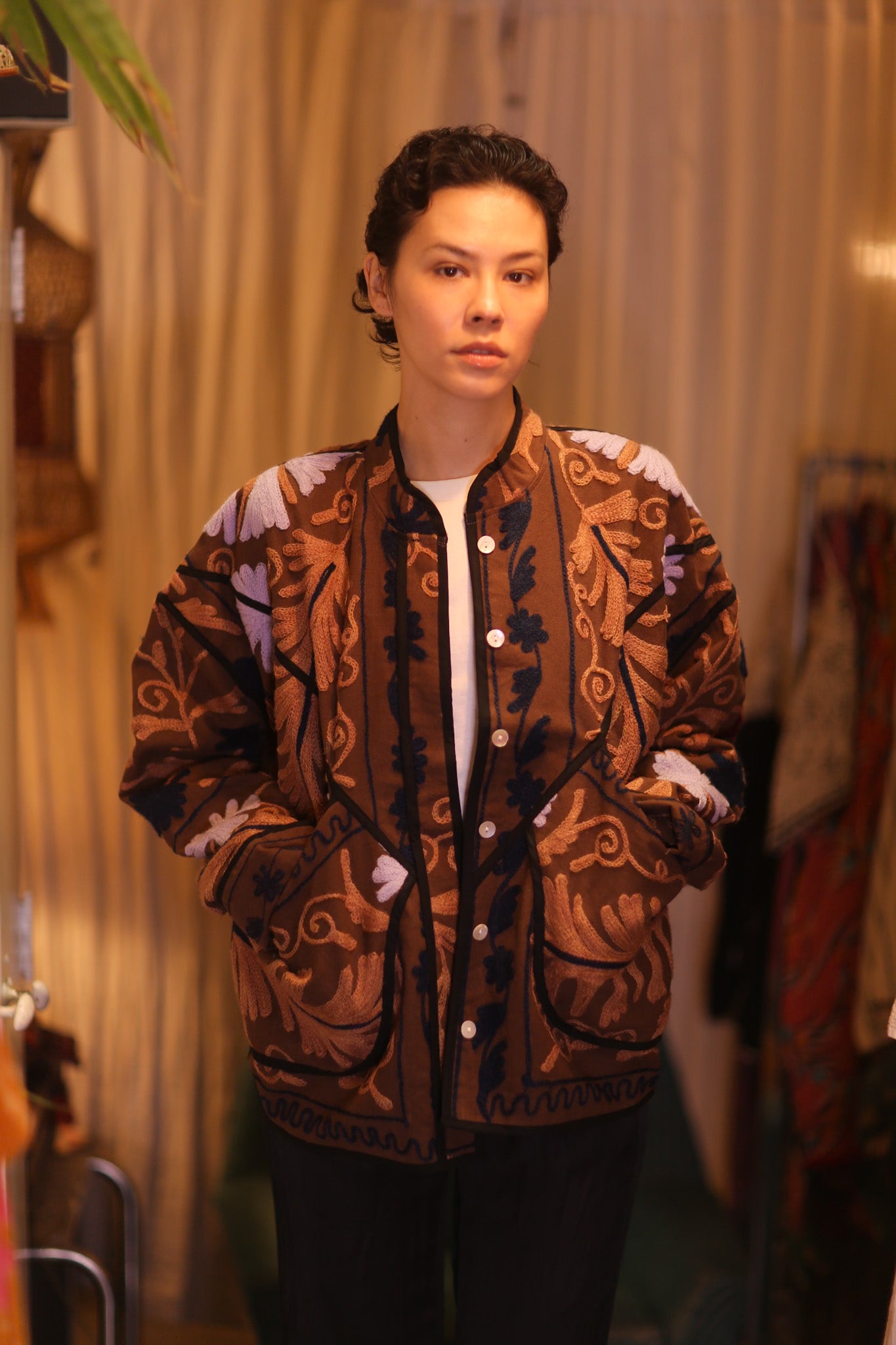 EMBROIDERED SUZANI JACKET MICHAL