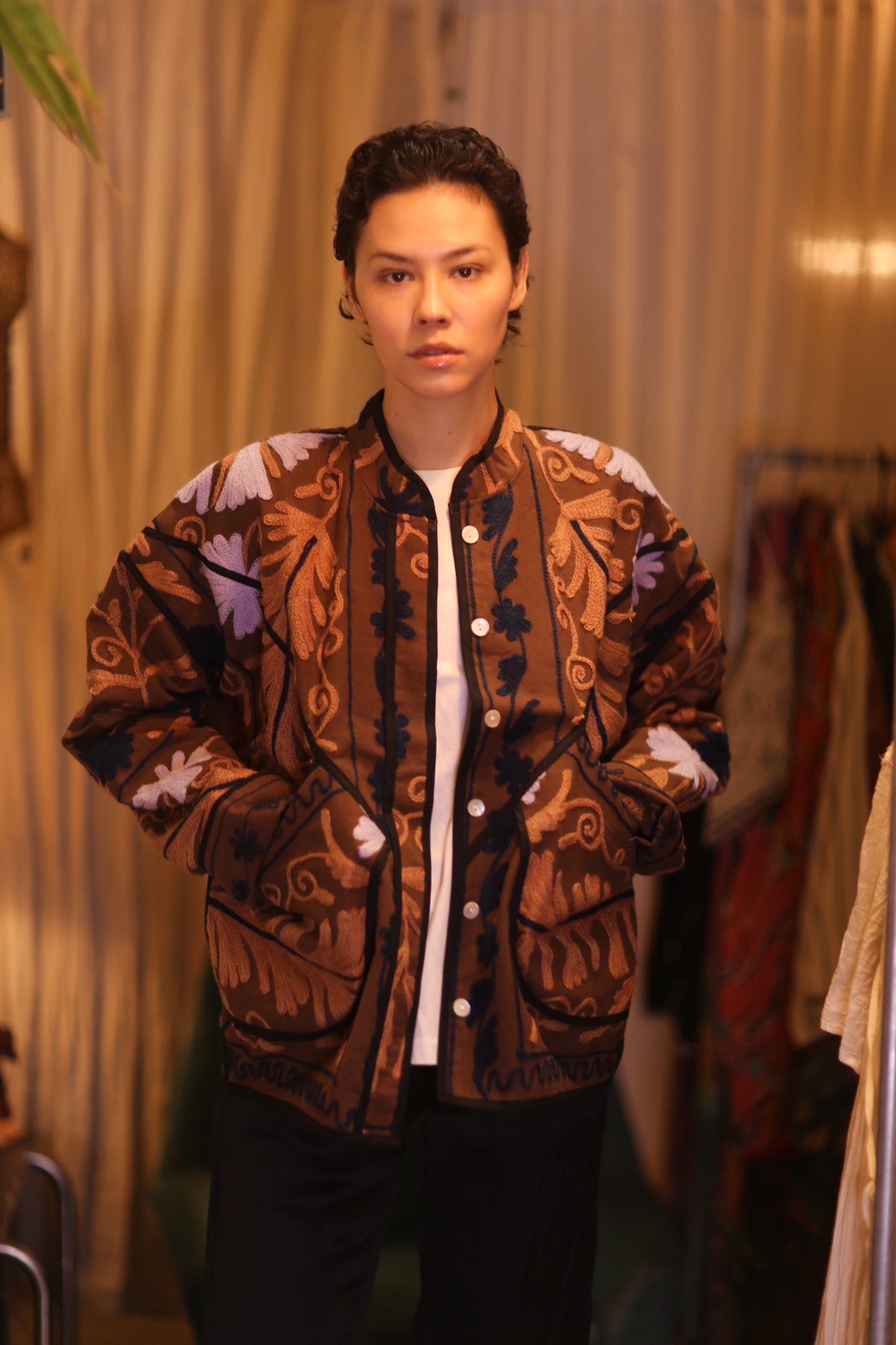 EMBROIDERED SUZANI JACKET MICHAL