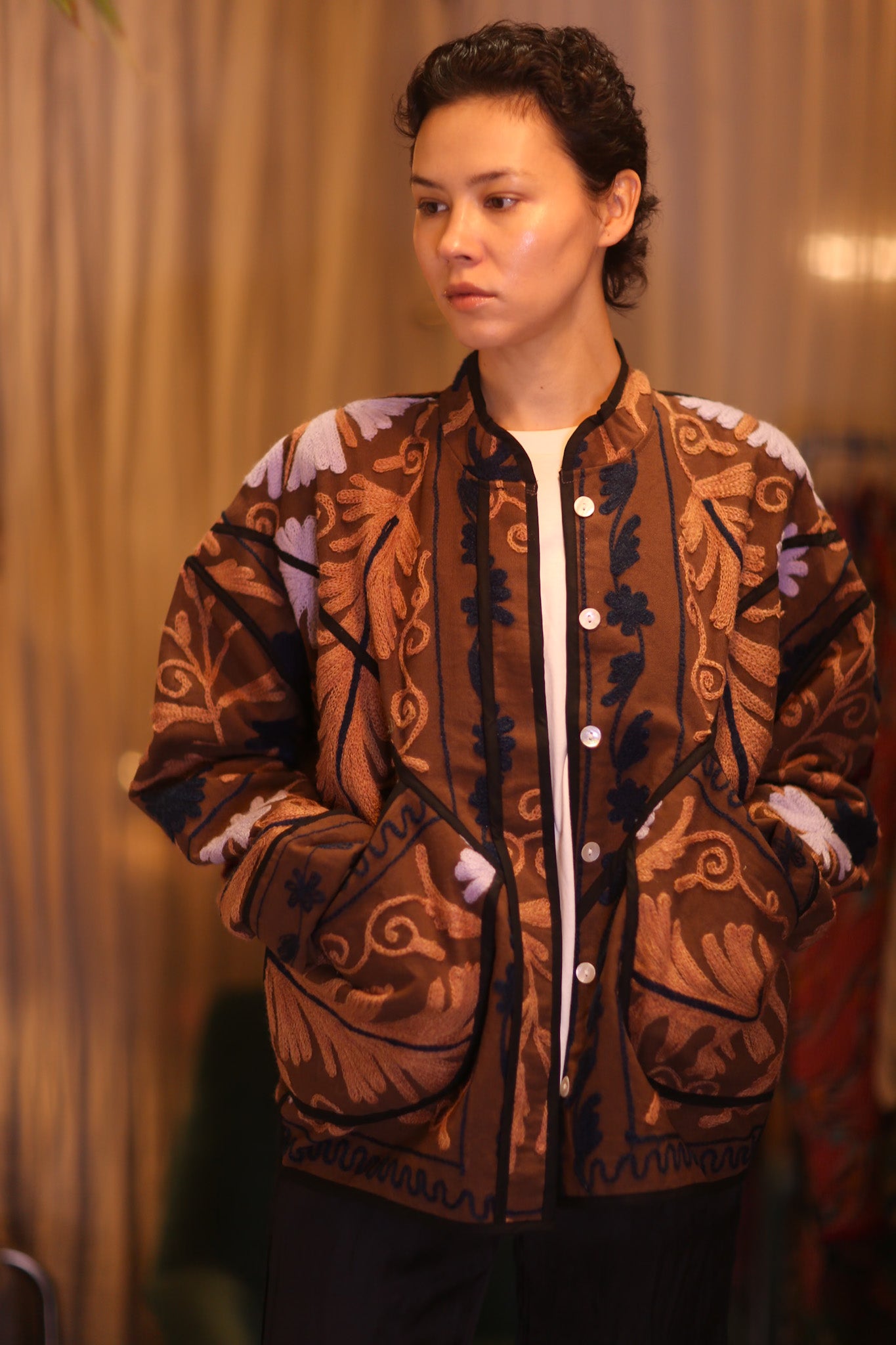 EMBROIDERED SUZANI JACKET MICHAL