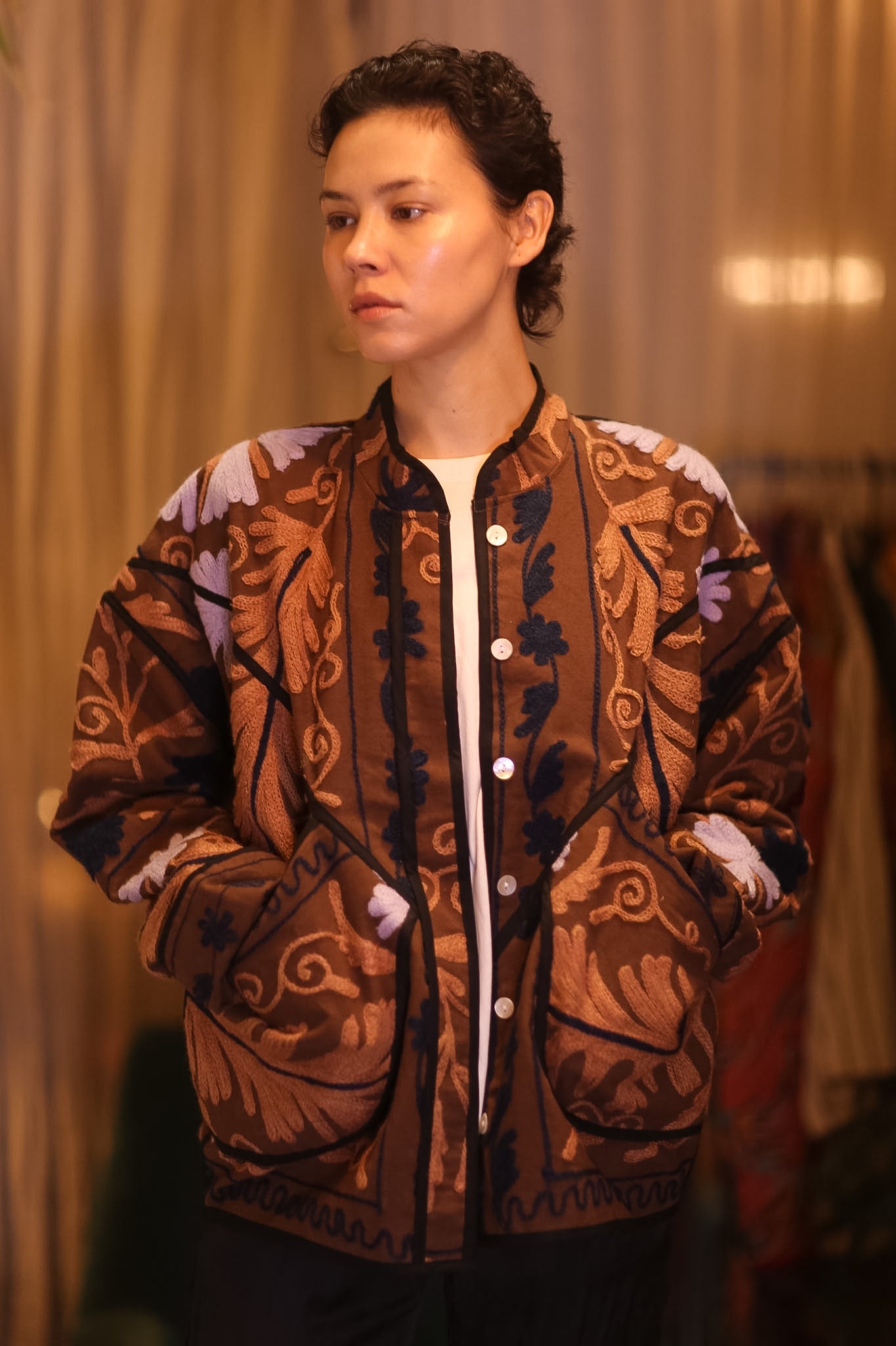 EMBROIDERED SUZANI JACKET MICHAL