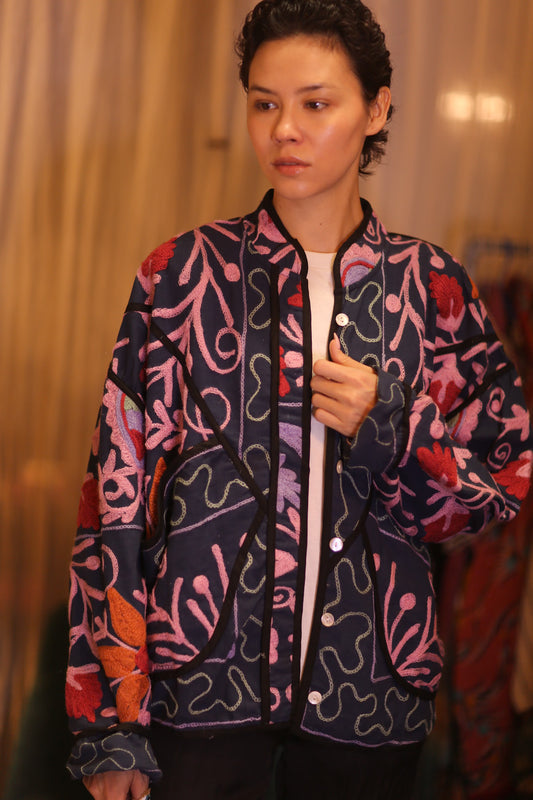 EMBROIDERED SUZANI JACKET JIM
