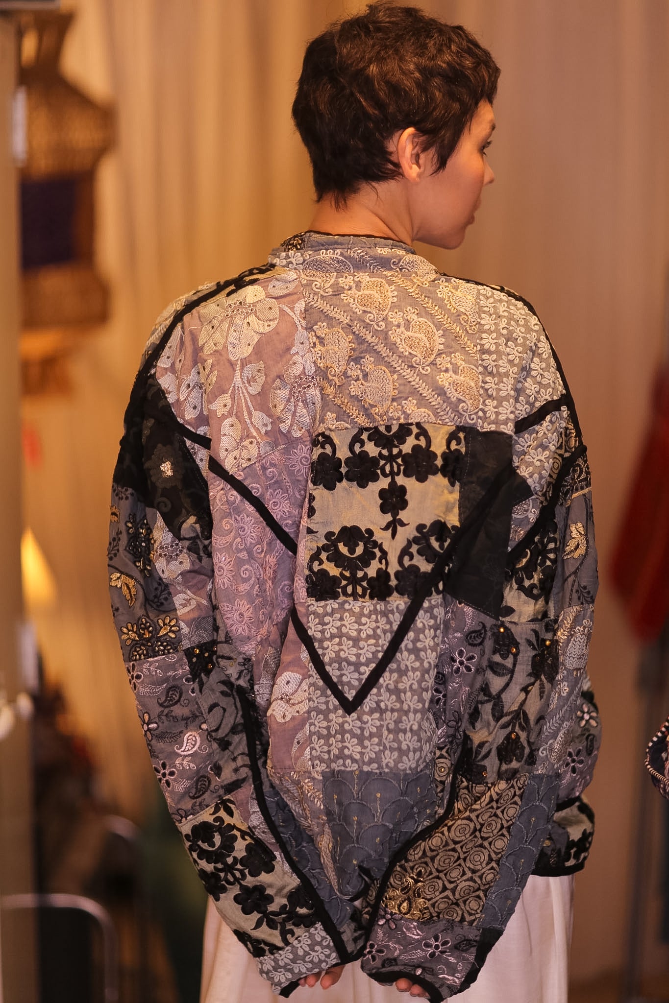 PATCHWORK PATTERN JACKET YILAYTHANT