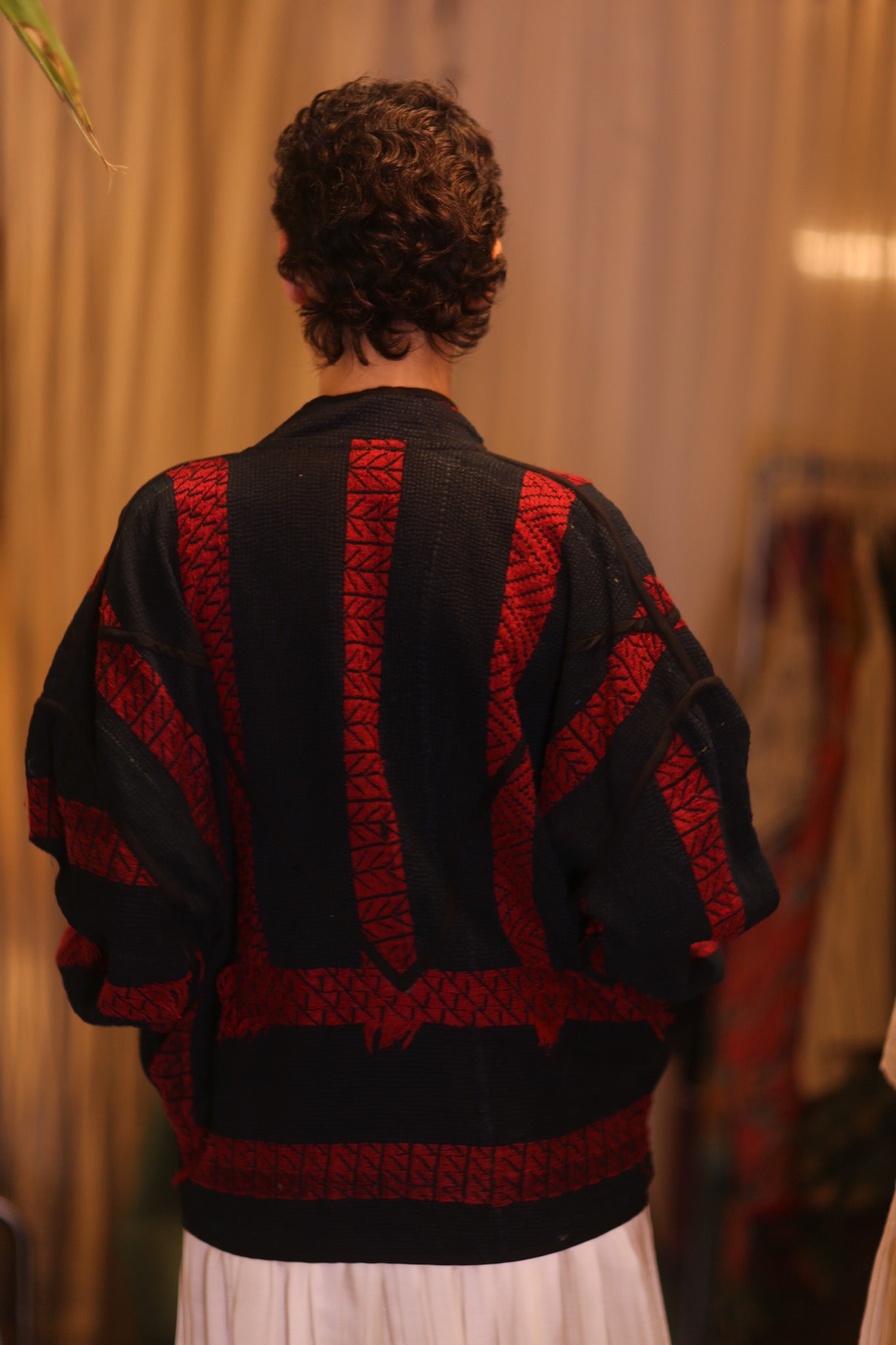 EMBROIDERED KANTHA JACKET SUH