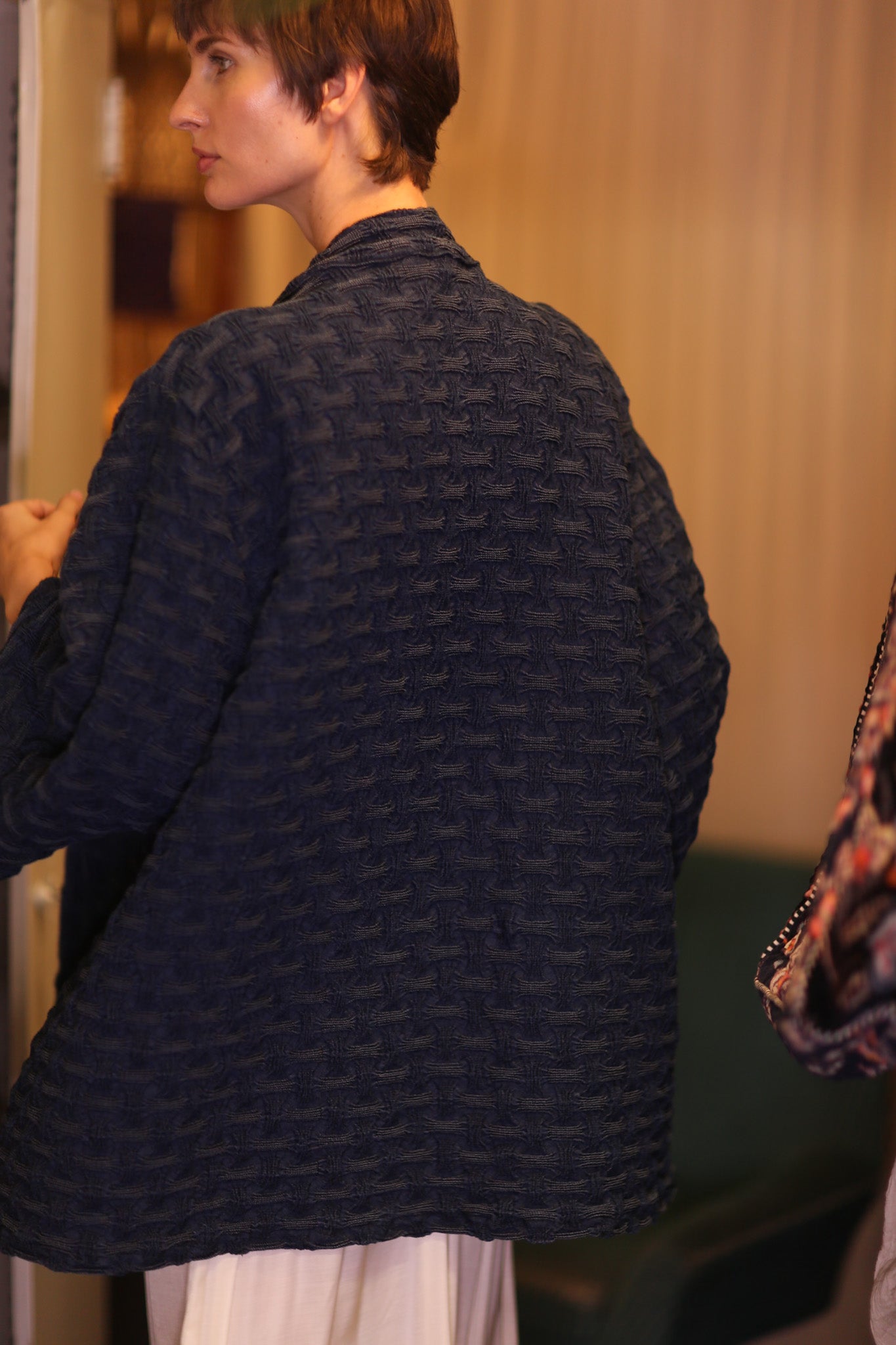 DARKJAPANESE PREMIUM DENIM SHORT KIMONO HTAYAN