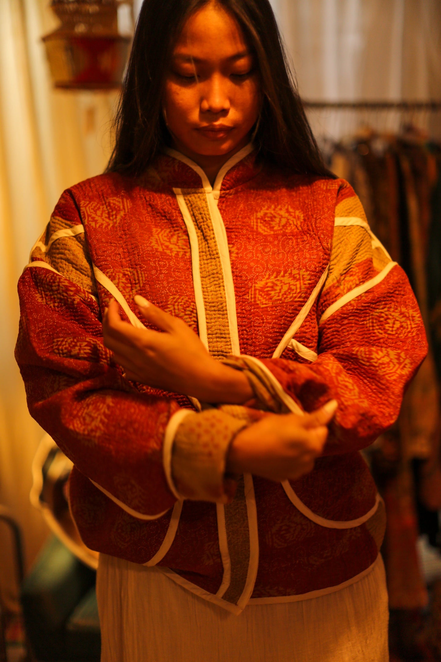 JACKET JANETTA - BANGKOK TAILOR CLOTHING STORE - HANDMADE CLOTHING