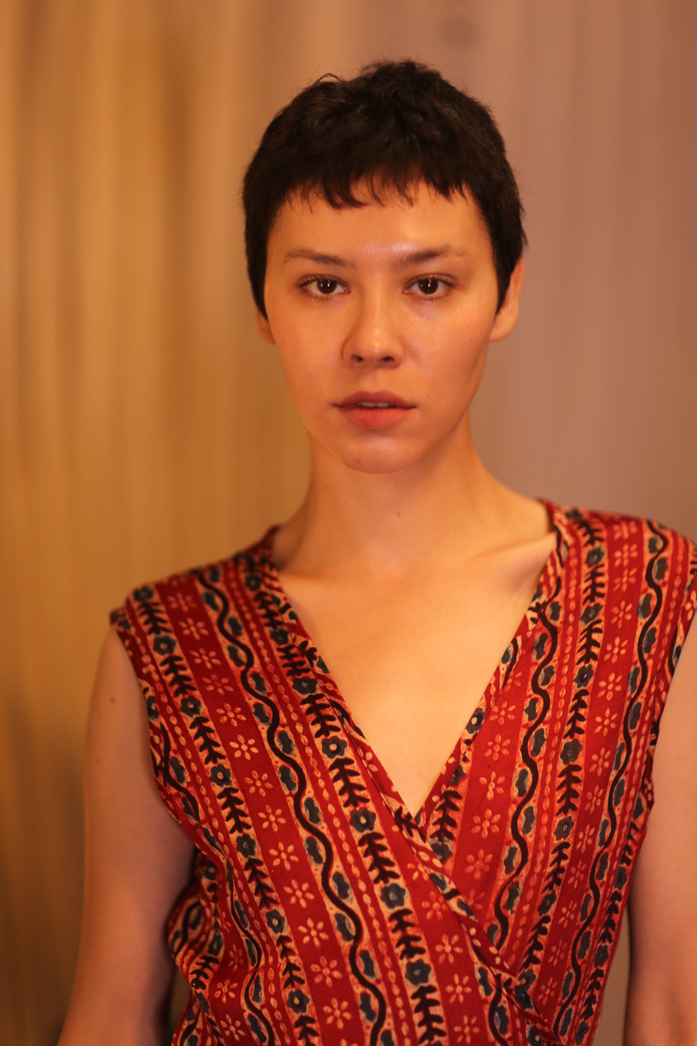SILK WRAP DRESS GABRIELE KYAUKNI