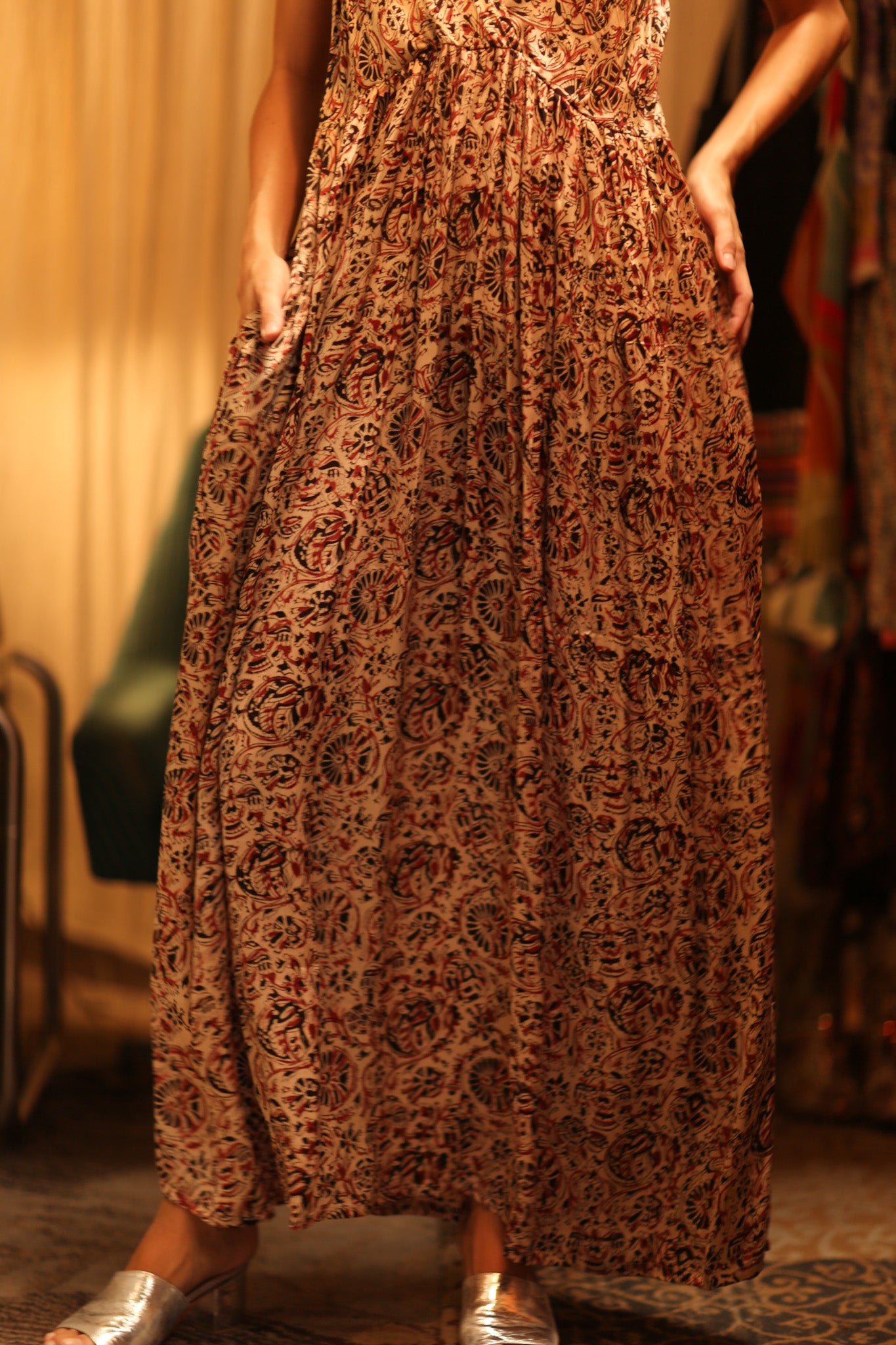 SILK DRESS LILY INDIAN SUMMER