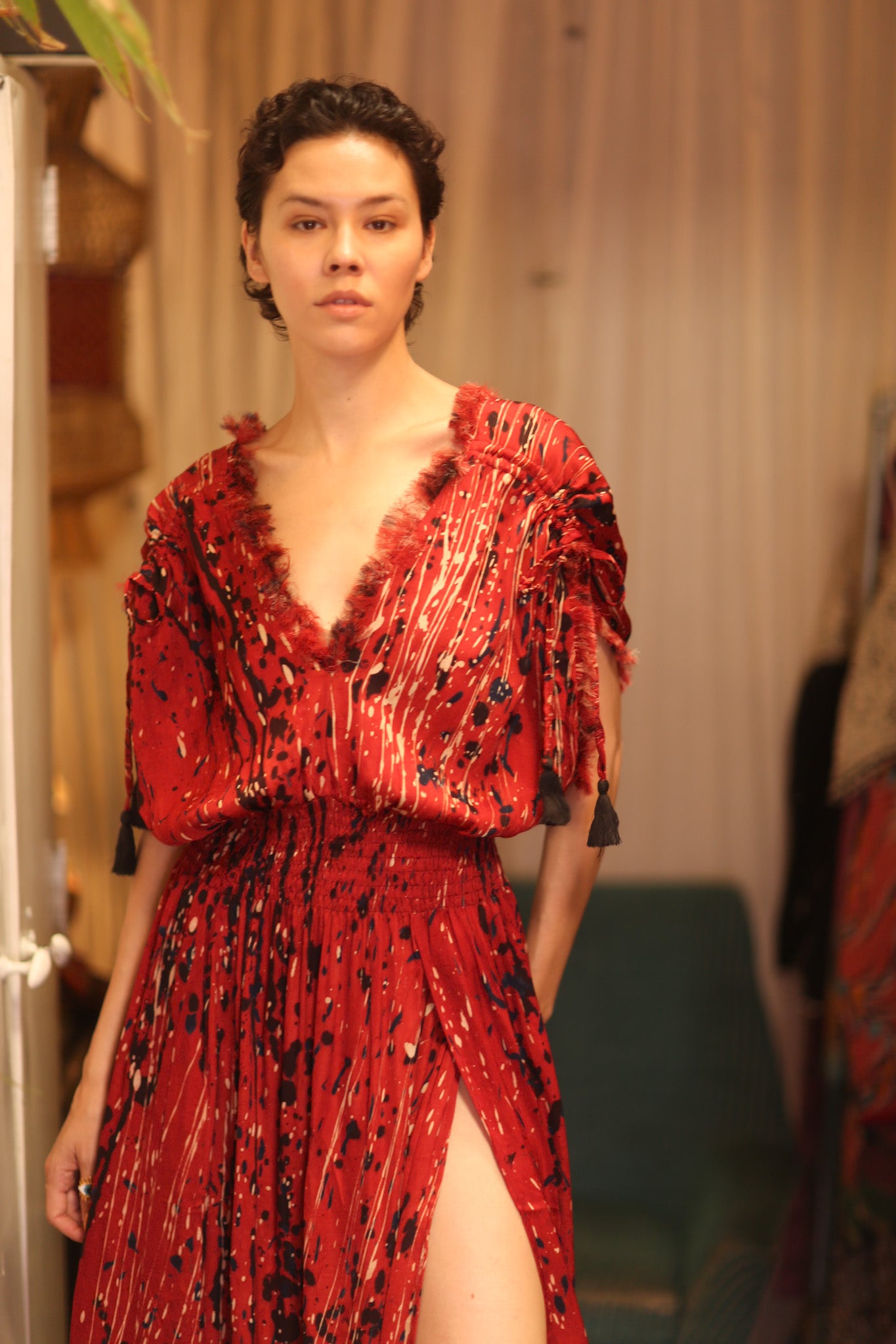 SCARLETT SILK DRESS SMYAN