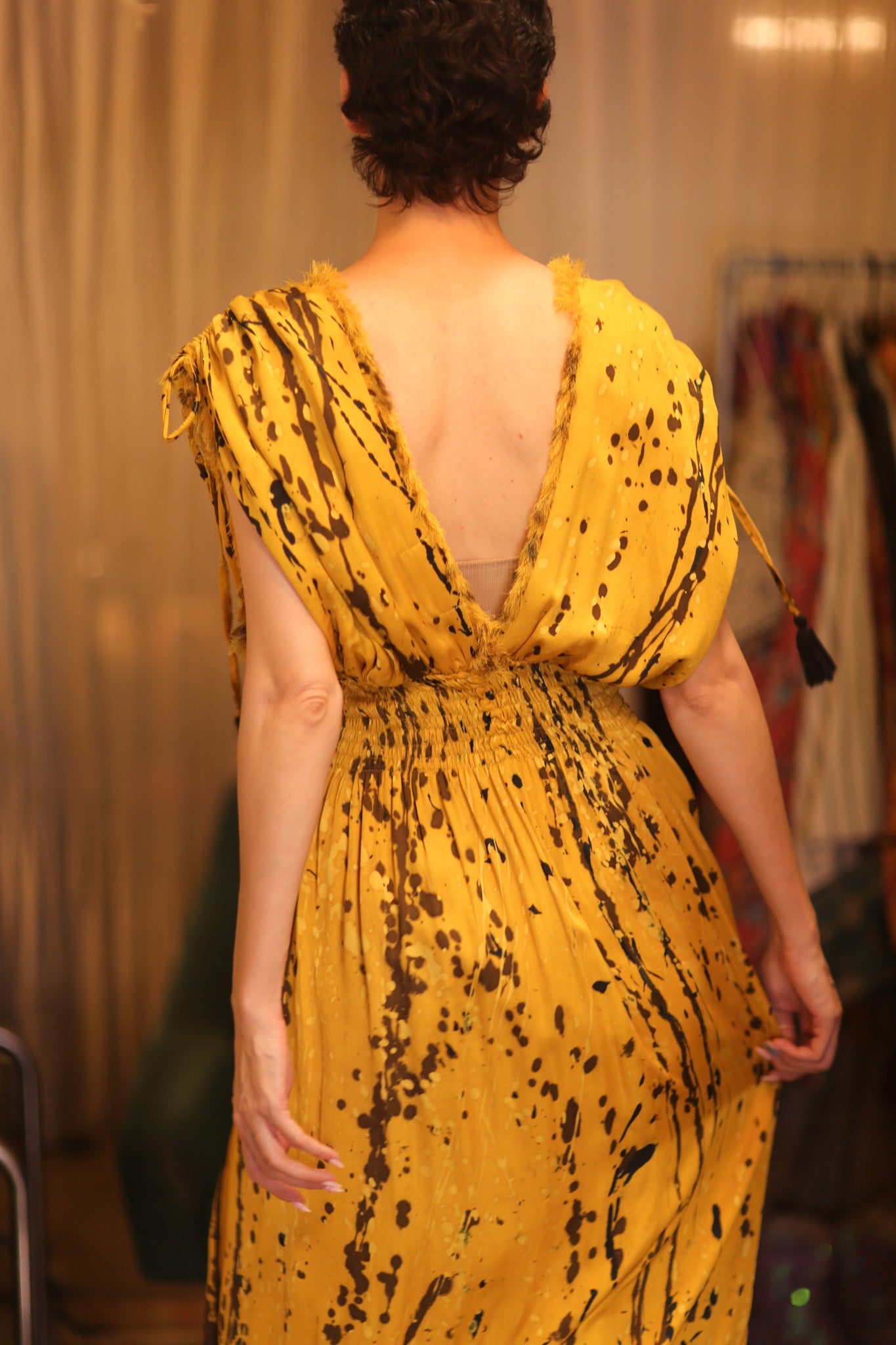SCARLETT SILK DRESS ANYAR