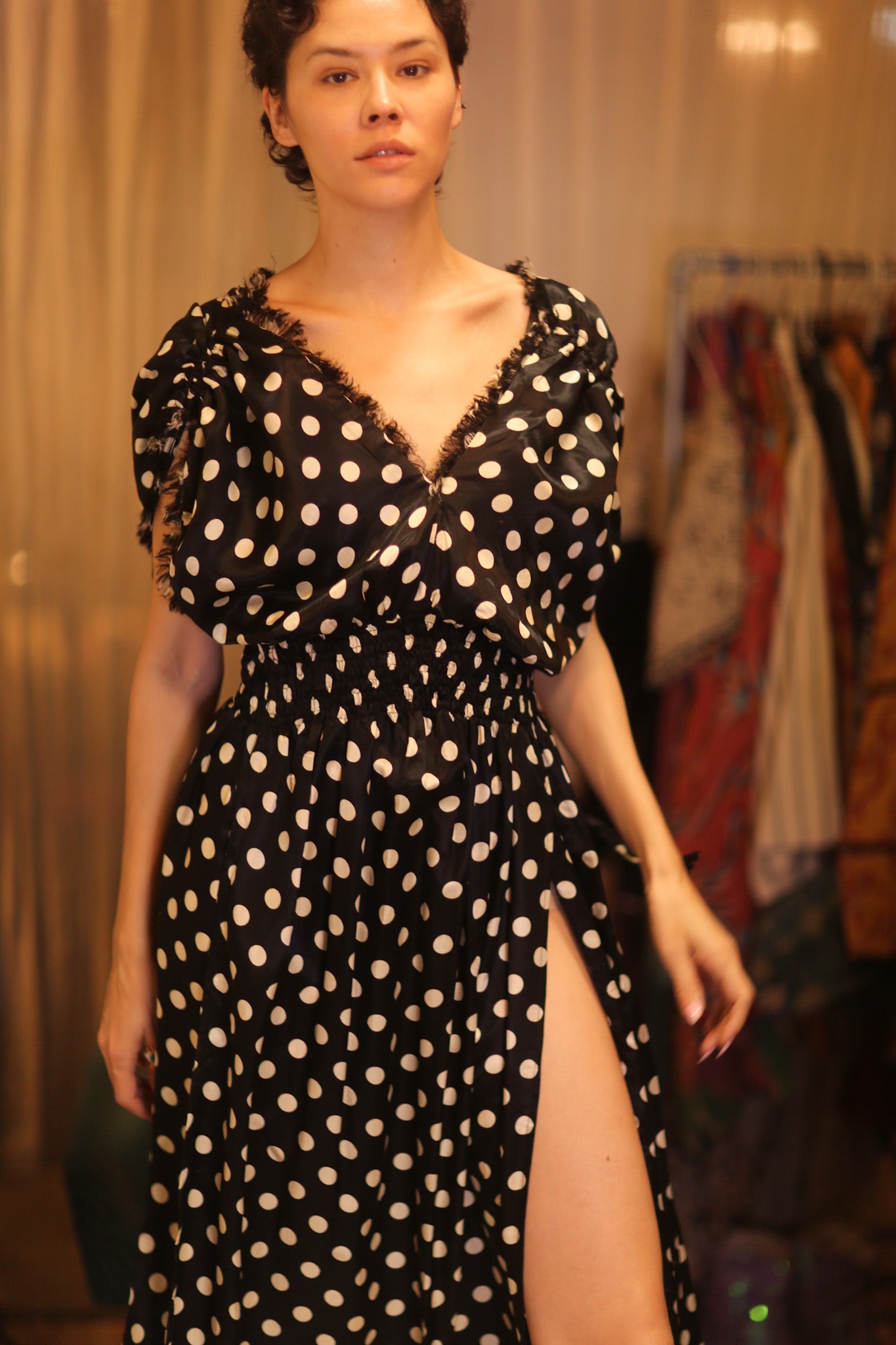 SCARLETT SILK DRESS MOOLET