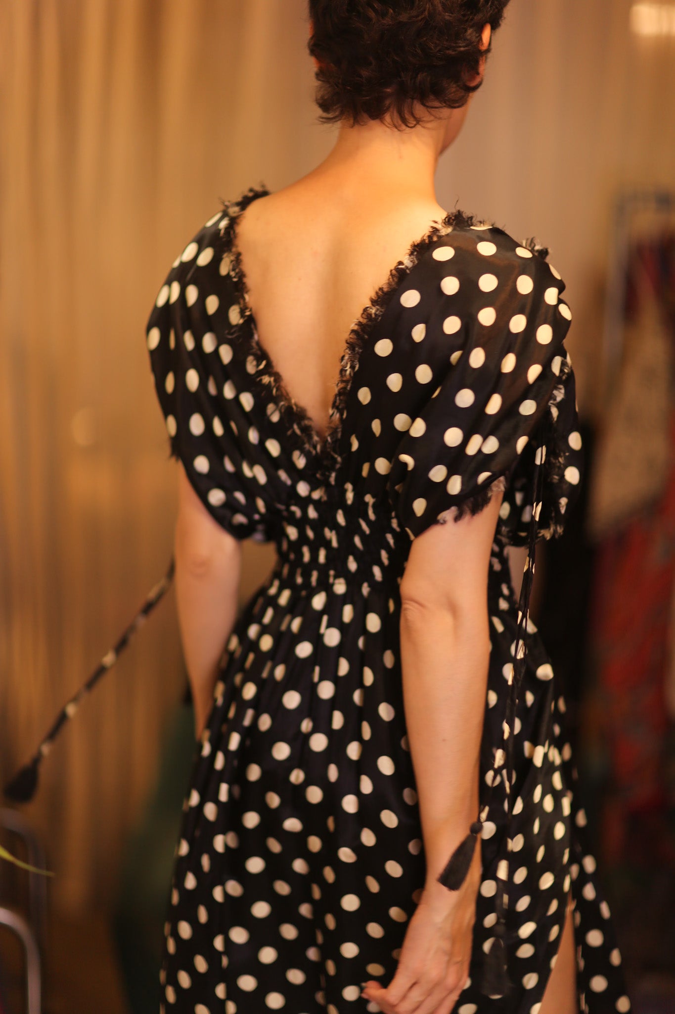 SCARLETT SILK DRESS MOOLET