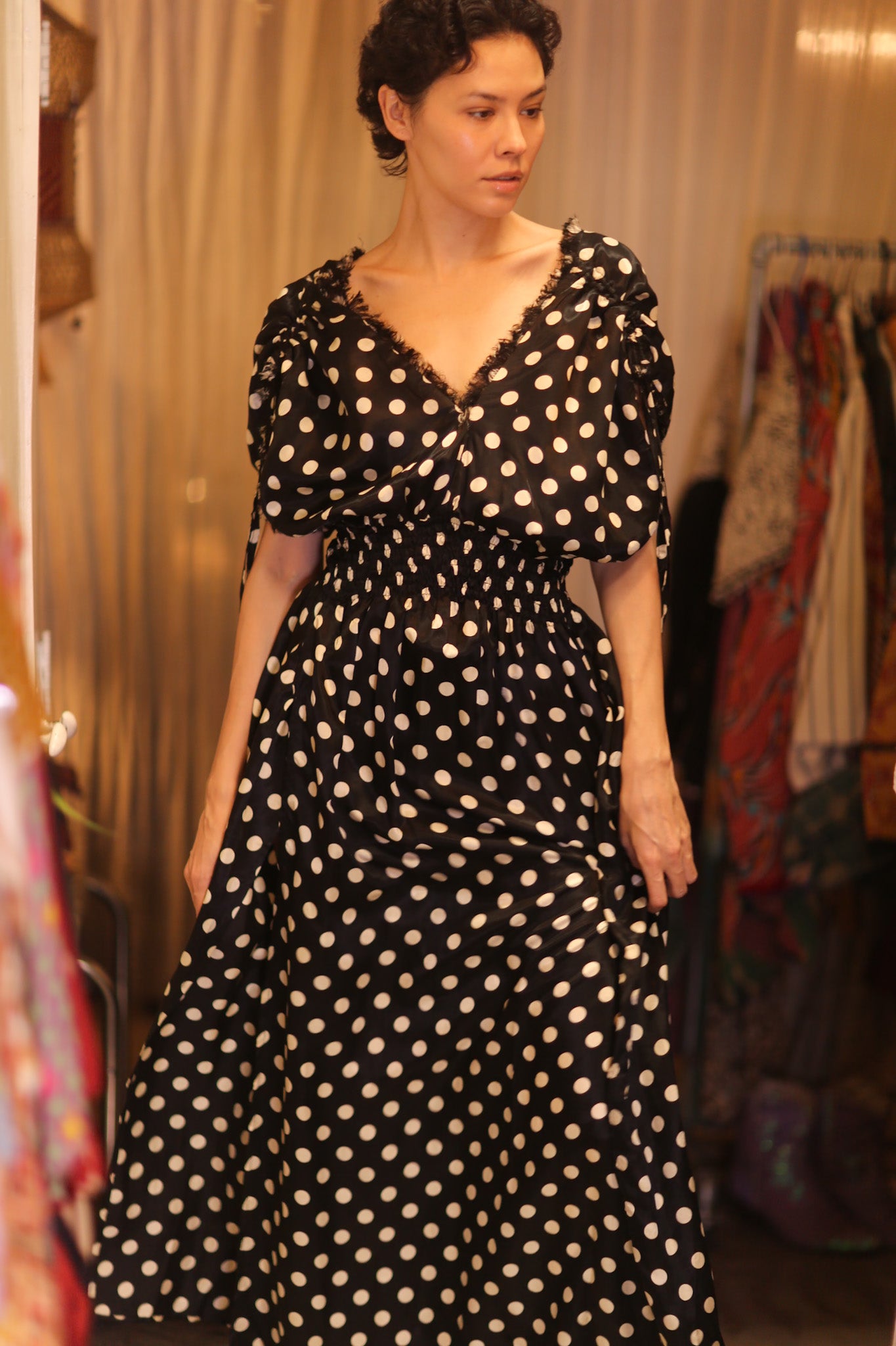 SCARLETT SILK DRESS MOOLET