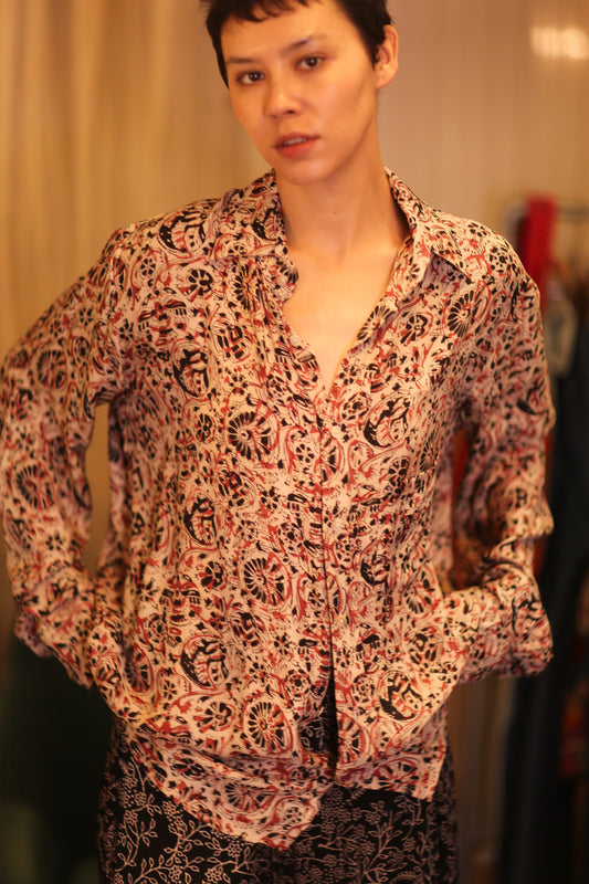 SILK BOYFRIEND SHIRT BILLIE YITLONE