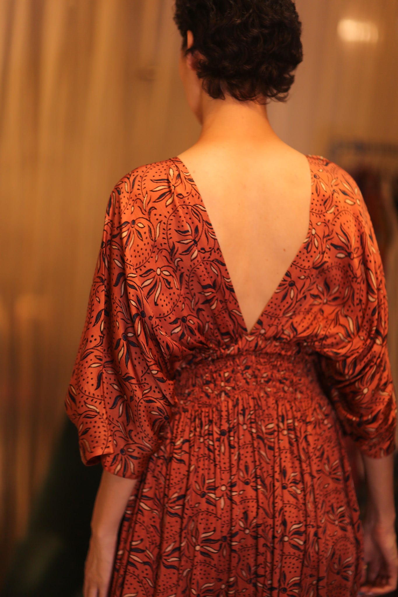 ZURI SILK DRESS YOZO