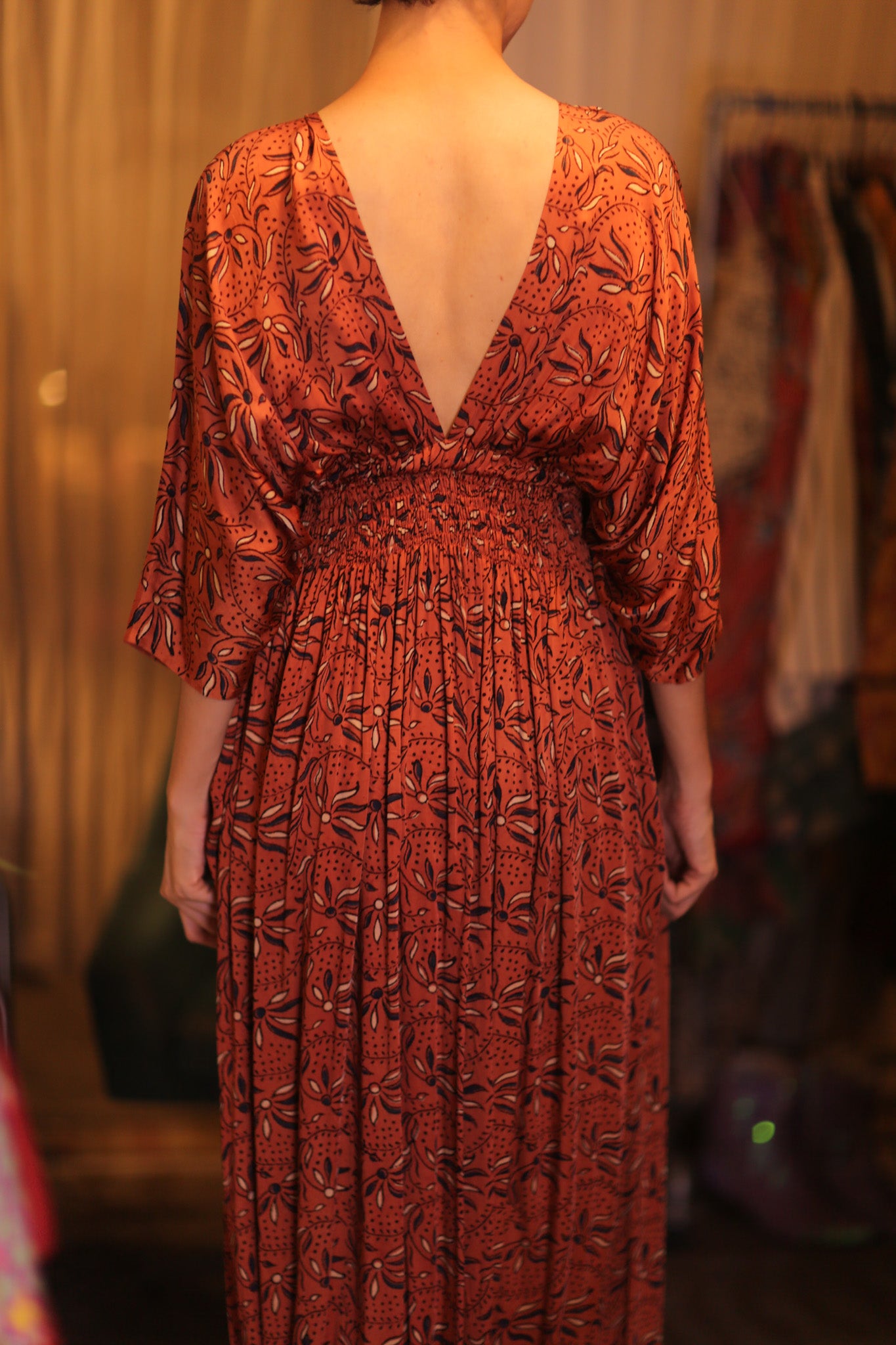 ZURI SILK DRESS YOZO