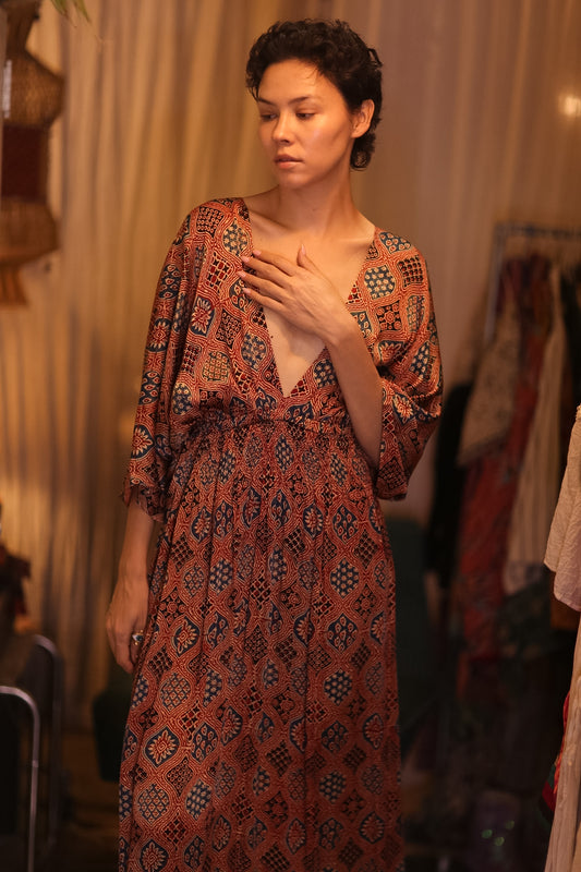 ZURI SILK DRESS TALI