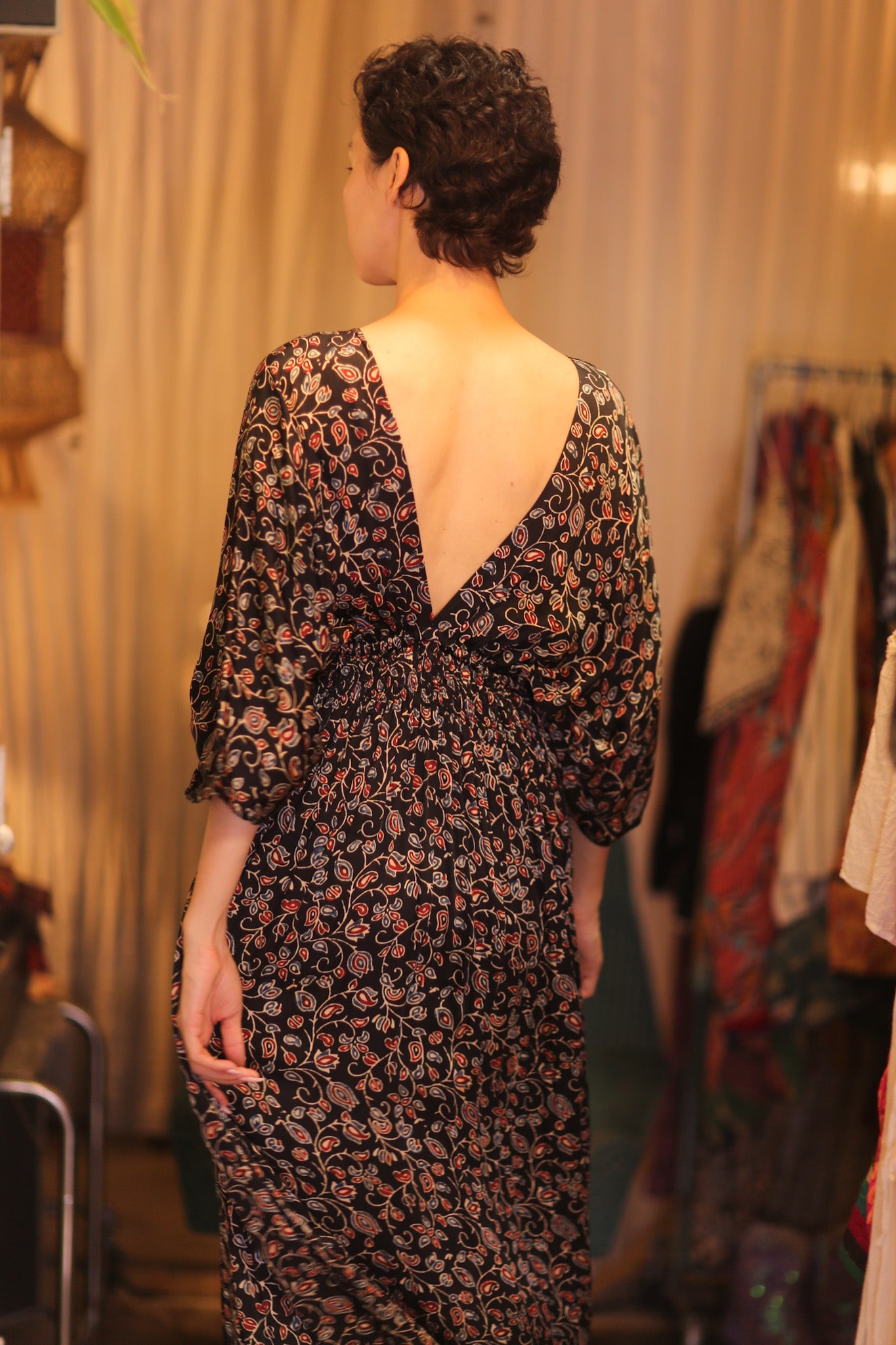 ZURI SILK DRESS CHAWPAR