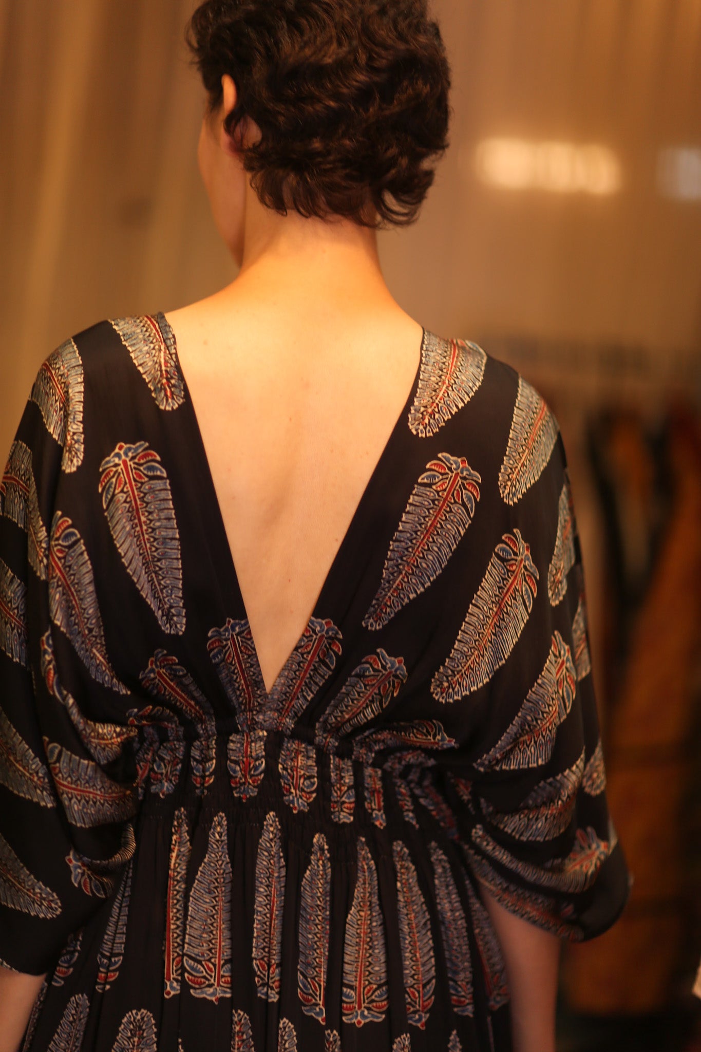 ZURI SILK DRESS DIN