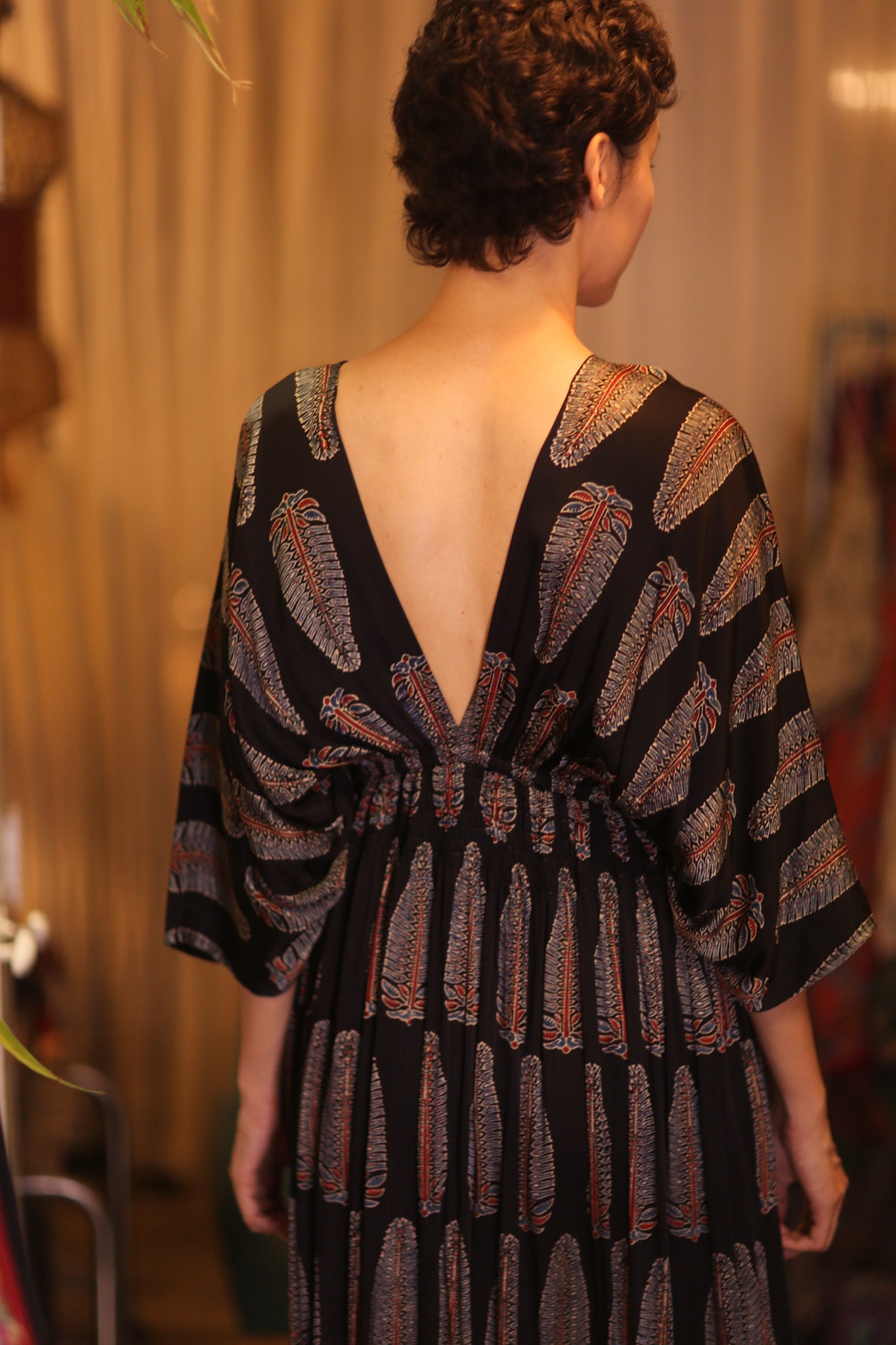 ZURI SILK DRESS DIN