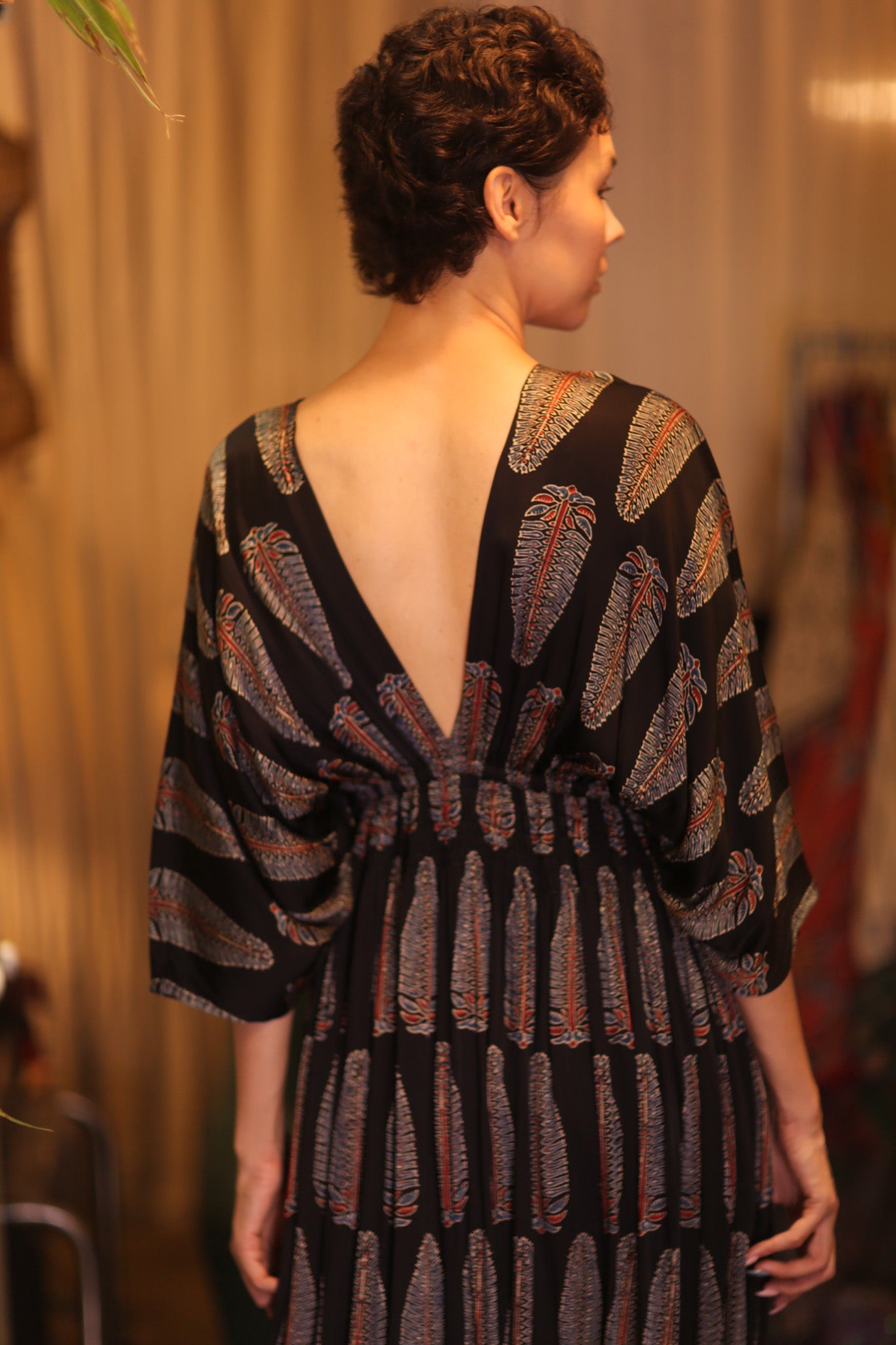 ZURI SILK DRESS DIN
